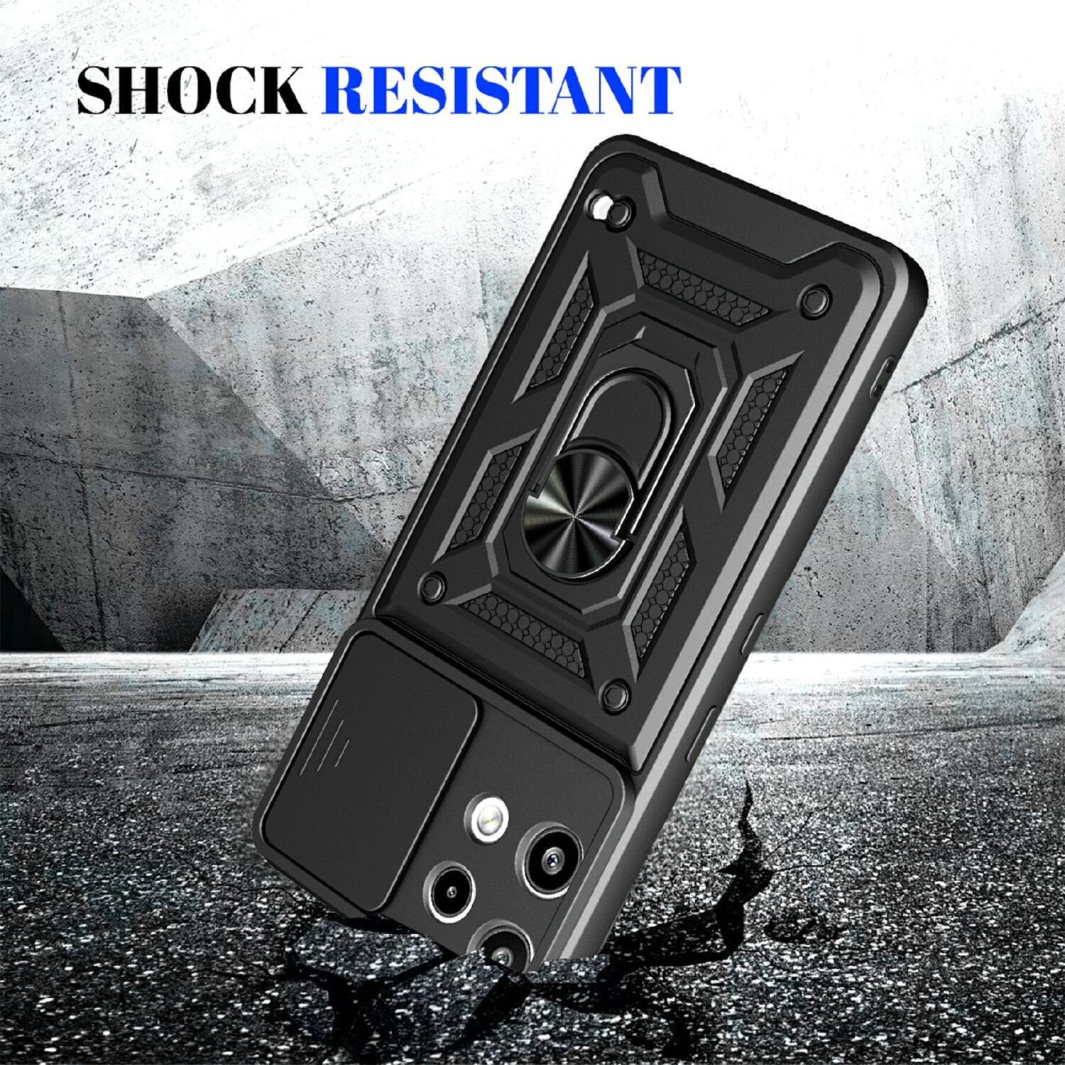 Чохол із захистом камери Deexe Armor Shield для Nothing Phone (3a) Lite - Black. Фото 3 Чохол із захистом камери Deexe Armor Shield для Nothing Phone (3a) Lite - Black (405427B). Фото 3 з 9