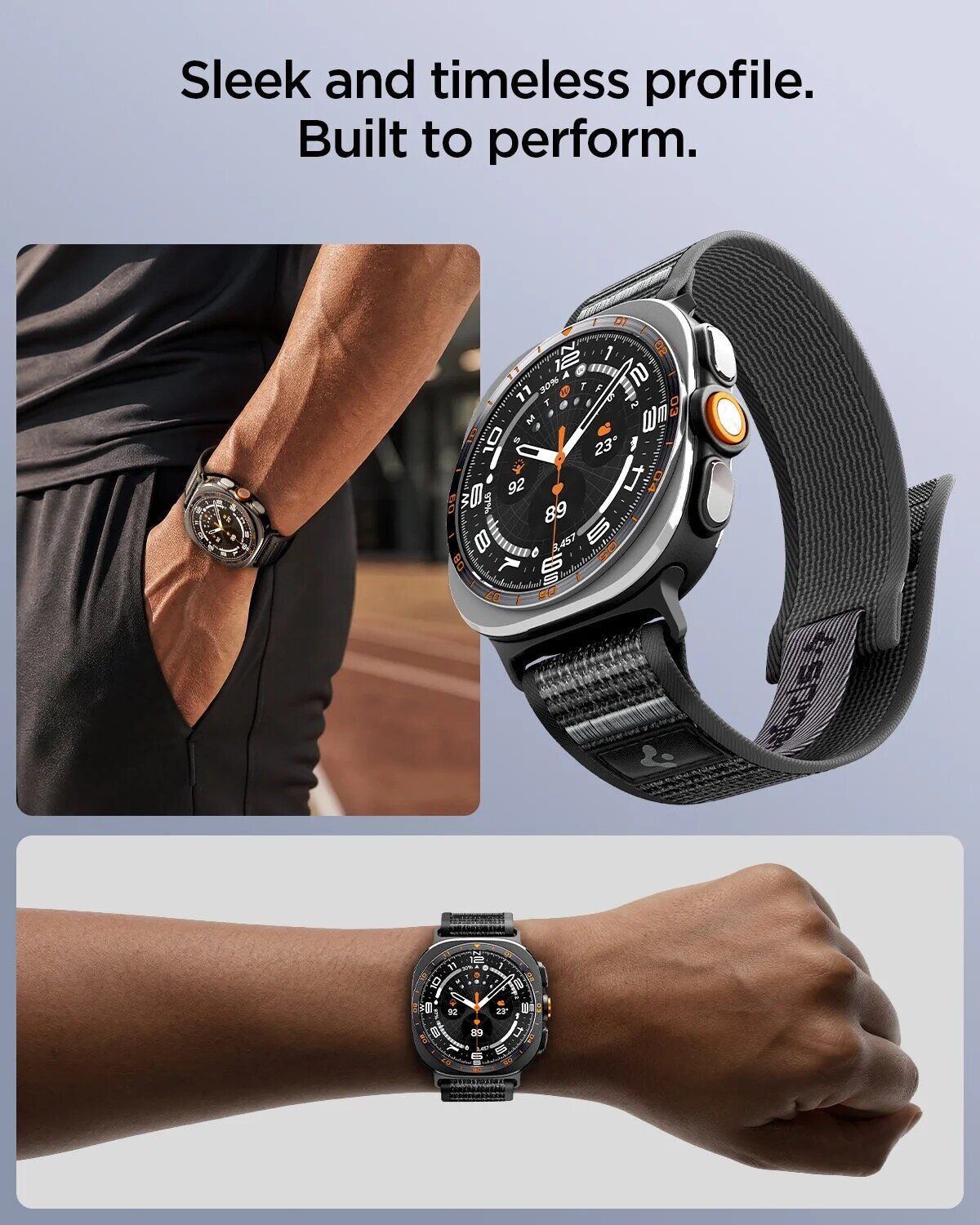 Ремешок Spigen Athlex Air для Samsung Galaxy Watch Ultra 2 / Ultra / Ultra (2025) AMP11614 - Black / Grey. Фото 10 Ремешок Spigen Athlex Air для Samsung Galaxy Watch Ultra 2 / Ultra / Ultra (2025) AMP11614 - Black / Grey (427009BH). Фото 10 из 14