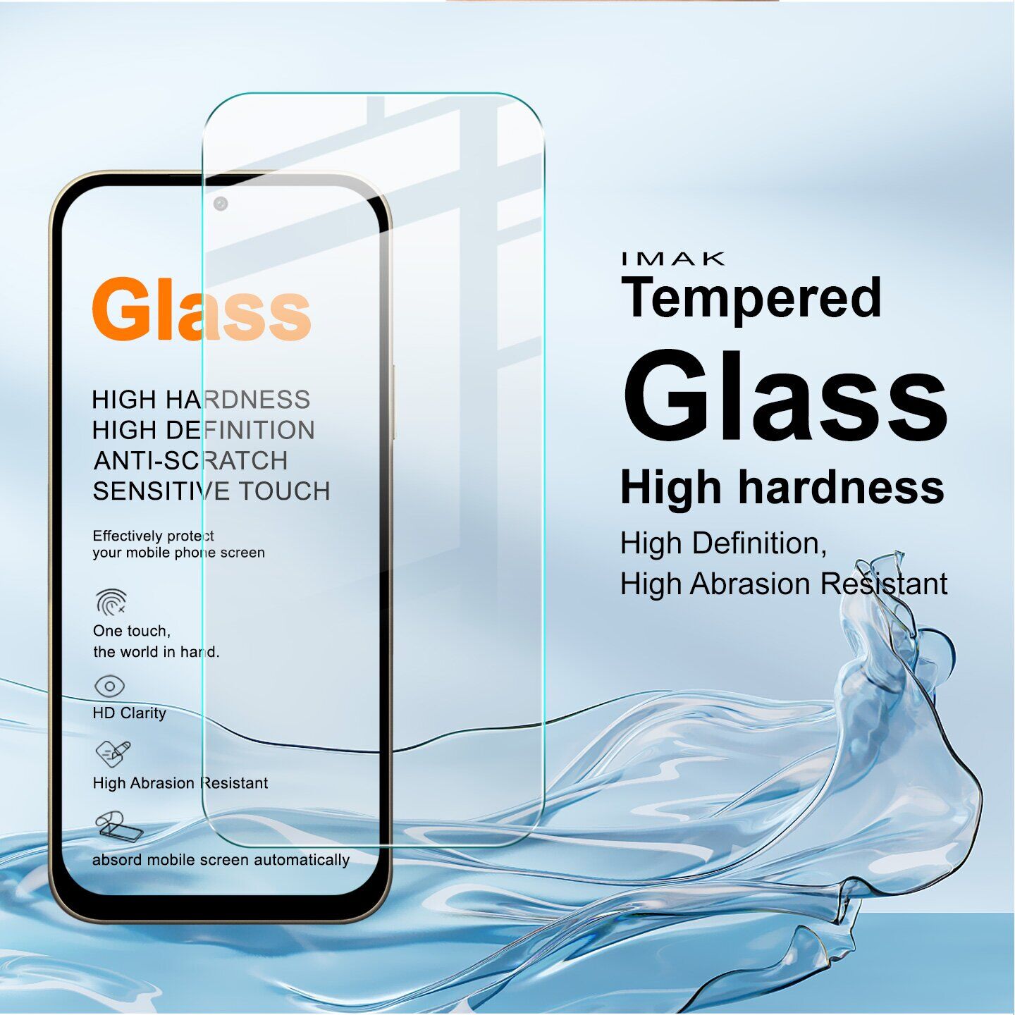 Защитное стекло IMAK H Screen Guard для Xiaomi Redmi 17. Фото 9 Защитное стекло IMAK H Screen Guard для Xiaomi Redmi 17 (429037). Фото 9 из 10