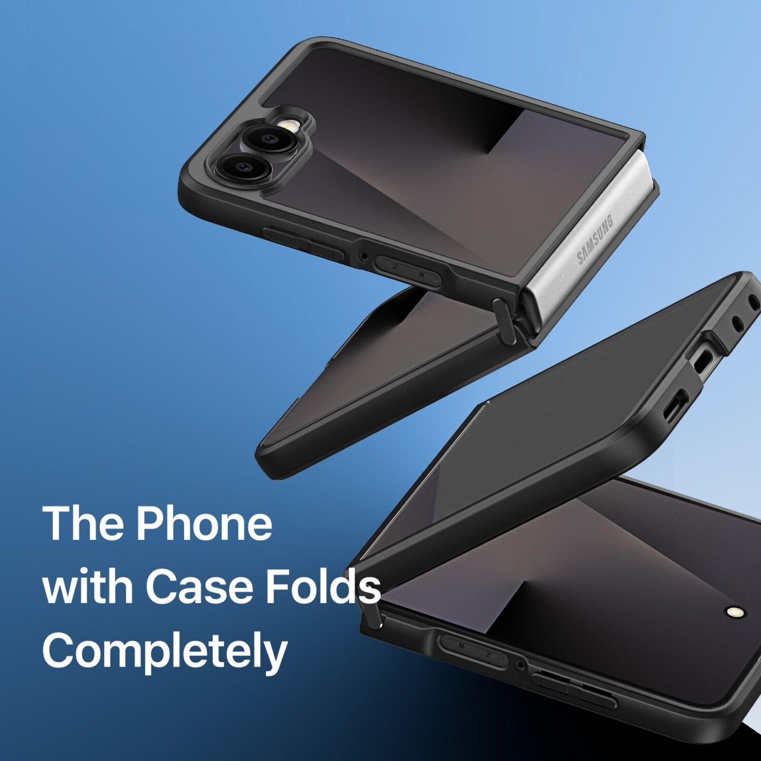 Захисний чохол DUX DUCIS Aimo Series (FF) для Samsung Galaxy Flip 8 - Black. Фото 8 Захисний чохол DUX DUCIS Aimo Series (FF) для Samsung Galaxy Flip 8 - Black (423502B). Фото 8 з 11
