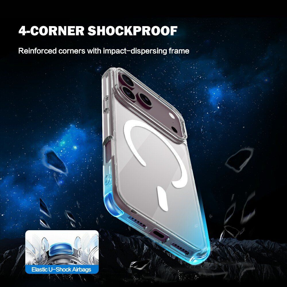 Захисний чохол LEREACH TOC Crystal Magnetic для iPhone 18 Pro Max / 17 Pro Max - Transparent. Фото 7 Захисний чохол LEREACH TOC Crystal Magnetic для iPhone 18 Pro Max / 17 Pro Max - Transparent (423855T). Фото 7 з 14