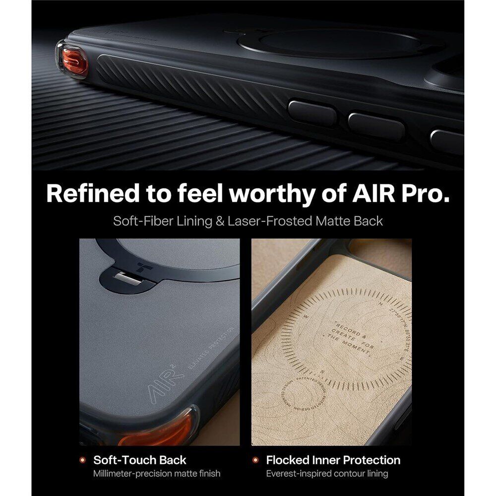 Захисний чохол TORRAS Ostand Q3 Air Pro with MagSafe для Apple iPhone 18 Pro Max - Purple. Фото 8 Захисний чохол TORRAS Ostand Q3 Air Pro with MagSafe для Apple iPhone 18 Pro Max - Purple (423809V). Фото 8 з 9