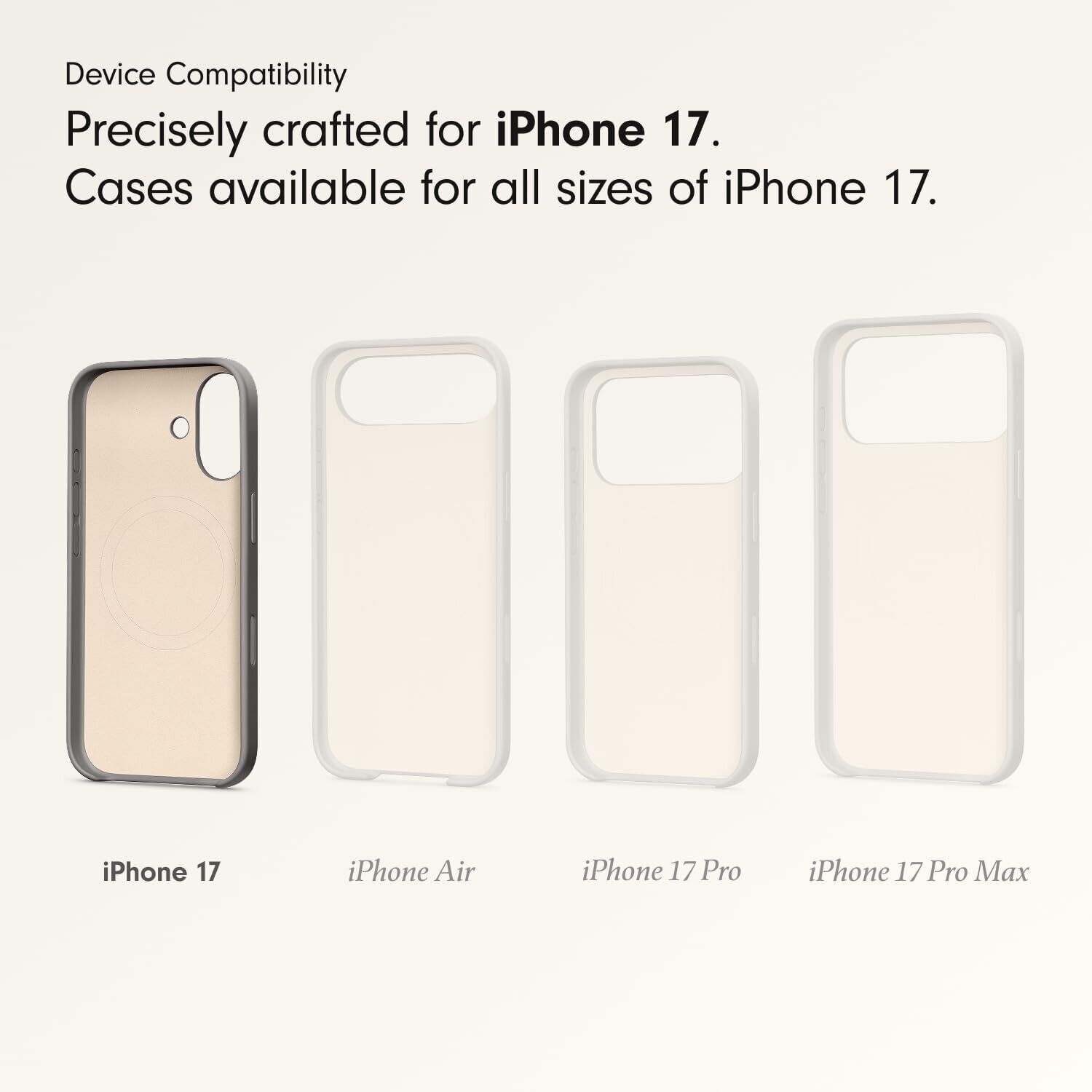 Чехол Beats Case with MagSafe and Camera Control для iPhone 17 (MGK24) - Granite Gray. Фото 4 Чехол Beats Case with MagSafe and Camera Control для iPhone 17 (MGK24) - Granite Gray (407700H). Фото 4 з 6