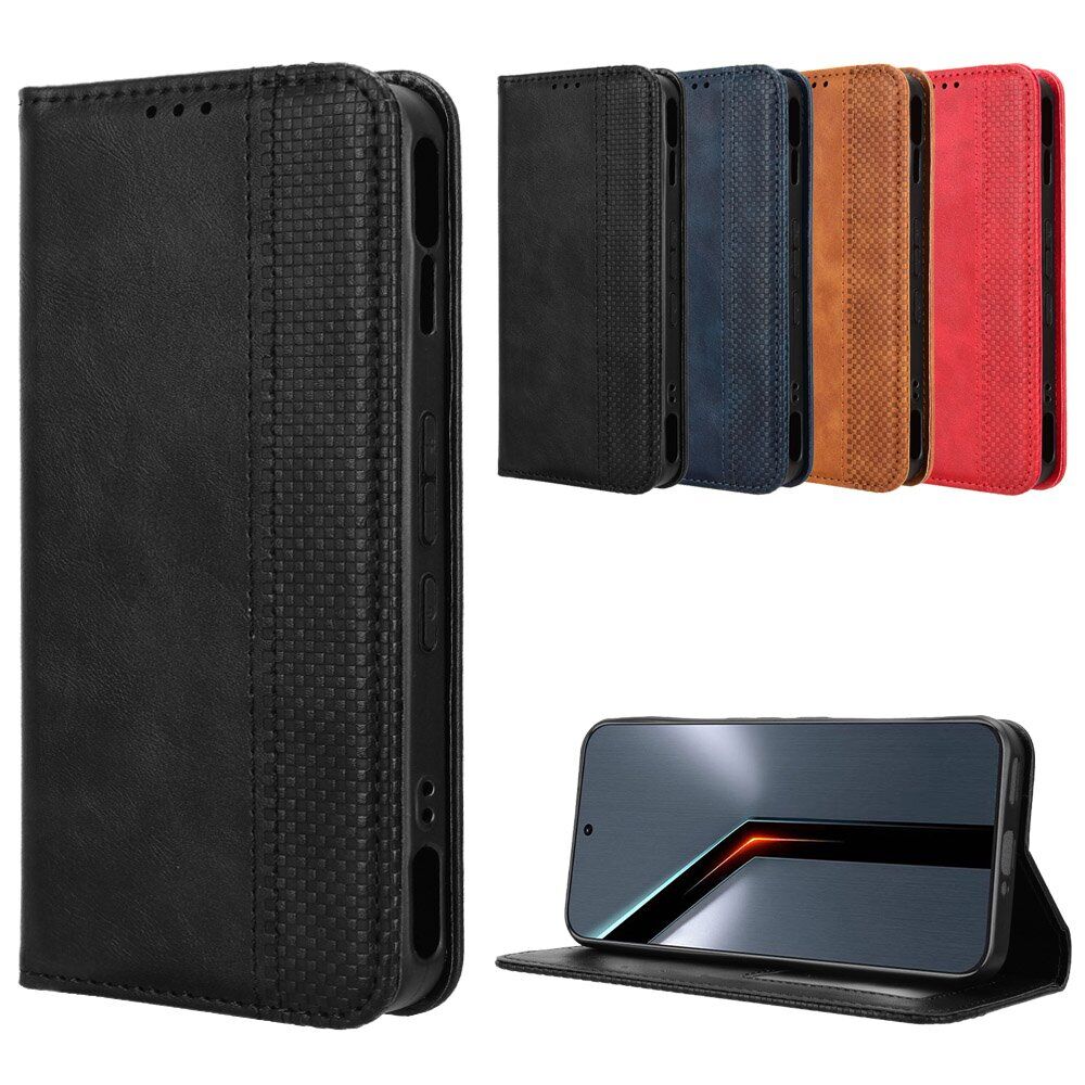 Чехол-книжка Deexe Retro Style для ZTE Nubia Neo 5 GT - Black. Фото 9 Чехол-книжка Deexe Retro Style для ZTE Nubia Neo 5 GT - Black (432001B). Фото 9 из 19