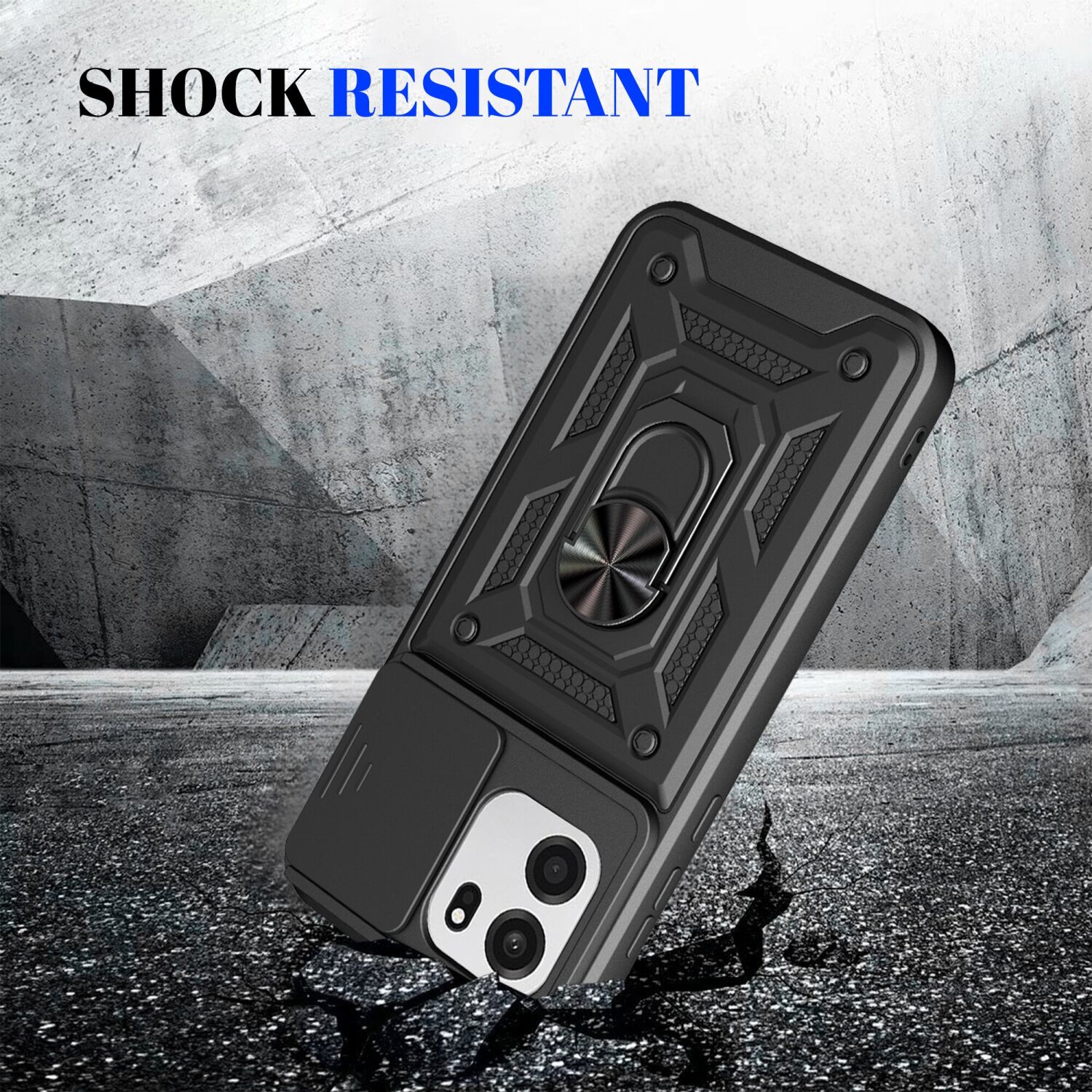 Чехол с защитой камеры Deexe Armor Shield для OnePlus Nord CE6 - Black. Фото 5 Чехол с защитой камеры Deexe Armor Shield для OnePlus Nord CE6 - Black (391605B). Фото 5 из 9