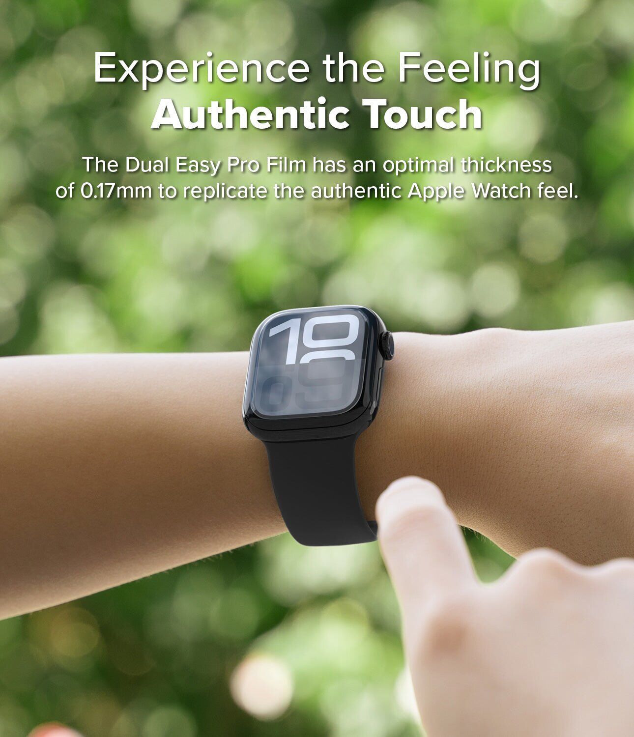 Комплект защитных пленок Ringke Dual Easy Pro Film для Apple Watch 10 / 11 42 mm (8800293851622). Фото 10 Комплект защитных пленок Ringke Dual Easy Pro Film для Apple Watch 10 / 11 42 mm (8800293851622) (371863). Фото 10 из 15