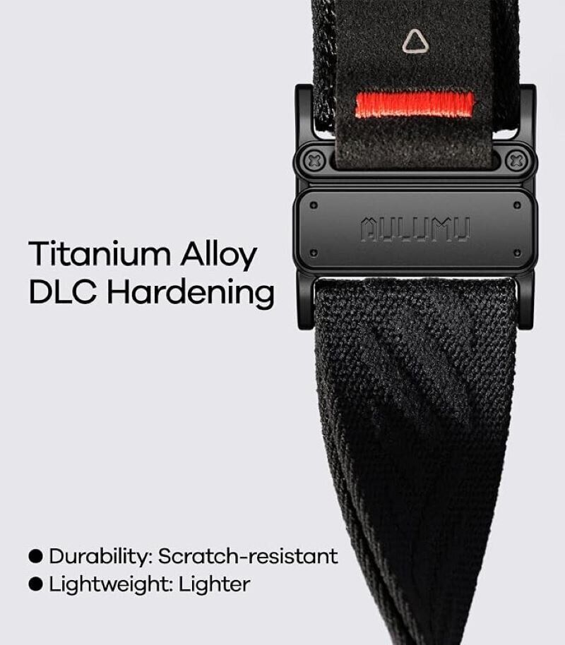 Ремінець AULUMU C03 Titanium Mag Buckle Quick-Release Band для Apple Watch 46 / 45 / 44 / SE 44 / 42 (Series 1-3) / Ultra (Gen 1-4) - Silver / Black. Фото 7 Ремінець AULUMU C03 Titanium Mag Buckle Quick-Release Band для Apple Watch 46 / 45 / 44 / SE 44 / 42 (Series 1-3) / Ultra (Gen 1-4) - Silver / Black (398001BS). Фото 7 з 12