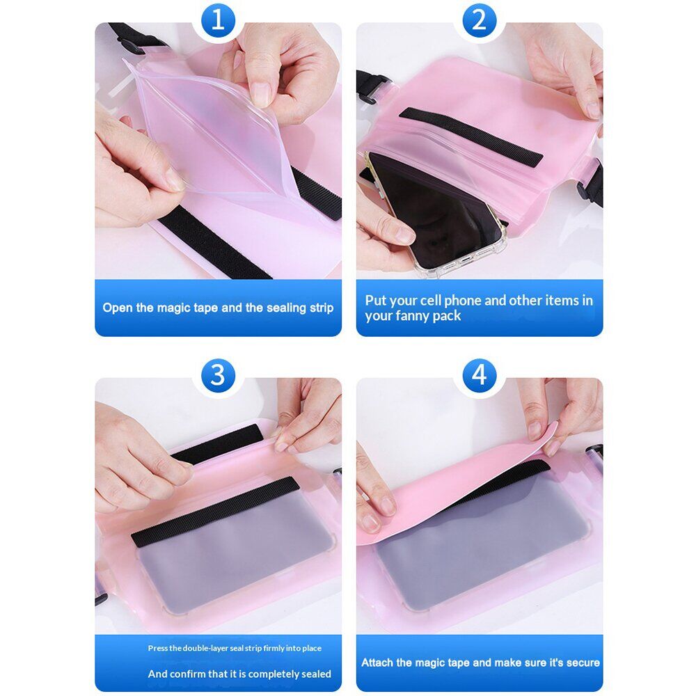 Влагозащитный чехол UniCase Aqua Motion для смартфонов с диагональю до 7.2 дюймов - Pink. Фото 9 Влагозащитный чехол UniCase Aqua Motion для смартфонов с диагональю до 7.2 дюймов - Pink (981877P). Фото 9 из 10