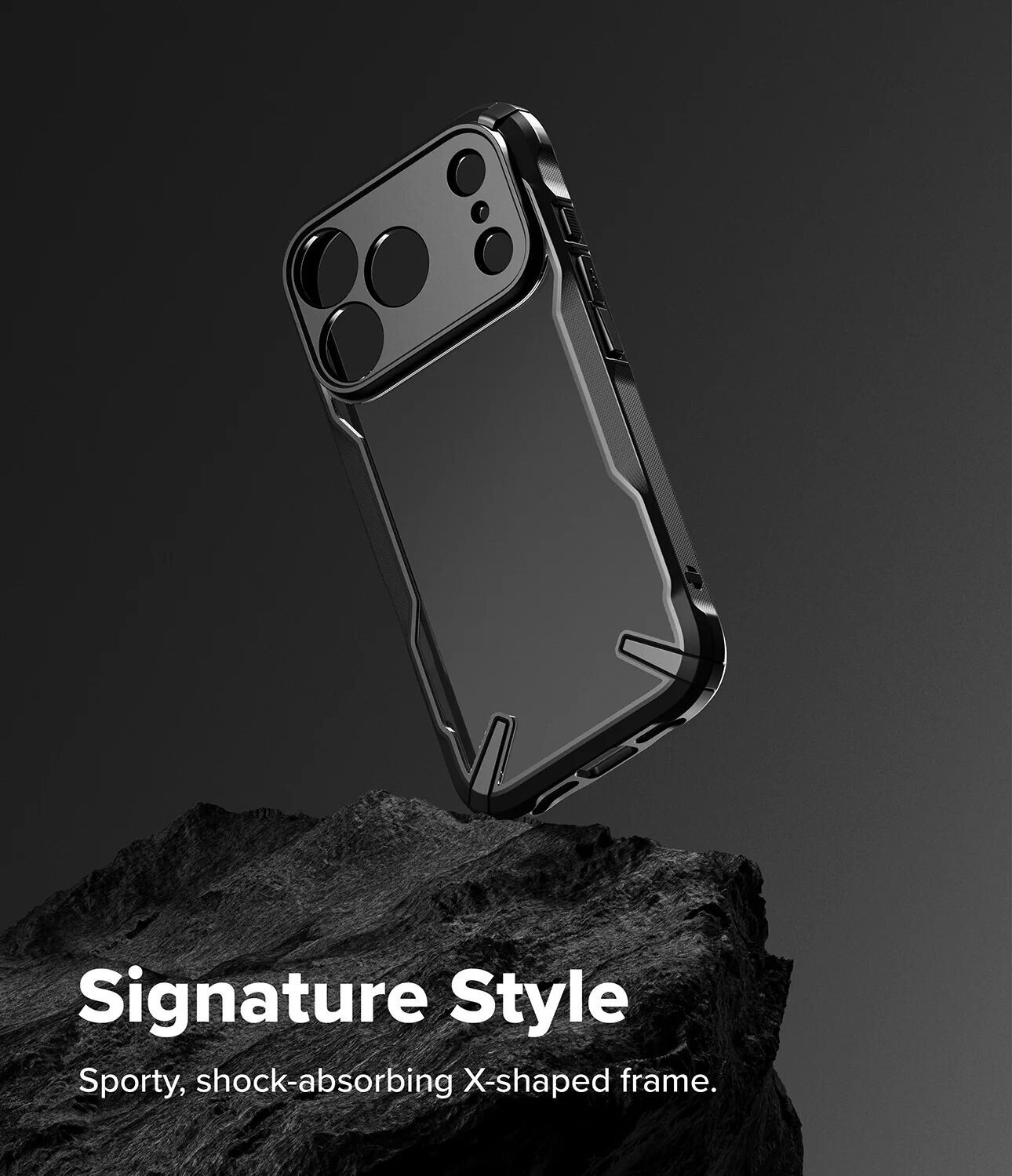 Защитный чехол Ringke Fusion X для iPhone 18 Pro Max (8800380461697) - Black. Фото 7 Защитный чехол Ringke Fusion X для iPhone 18 Pro Max (8800380461697) - Black (423982B). Фото 7 из 20