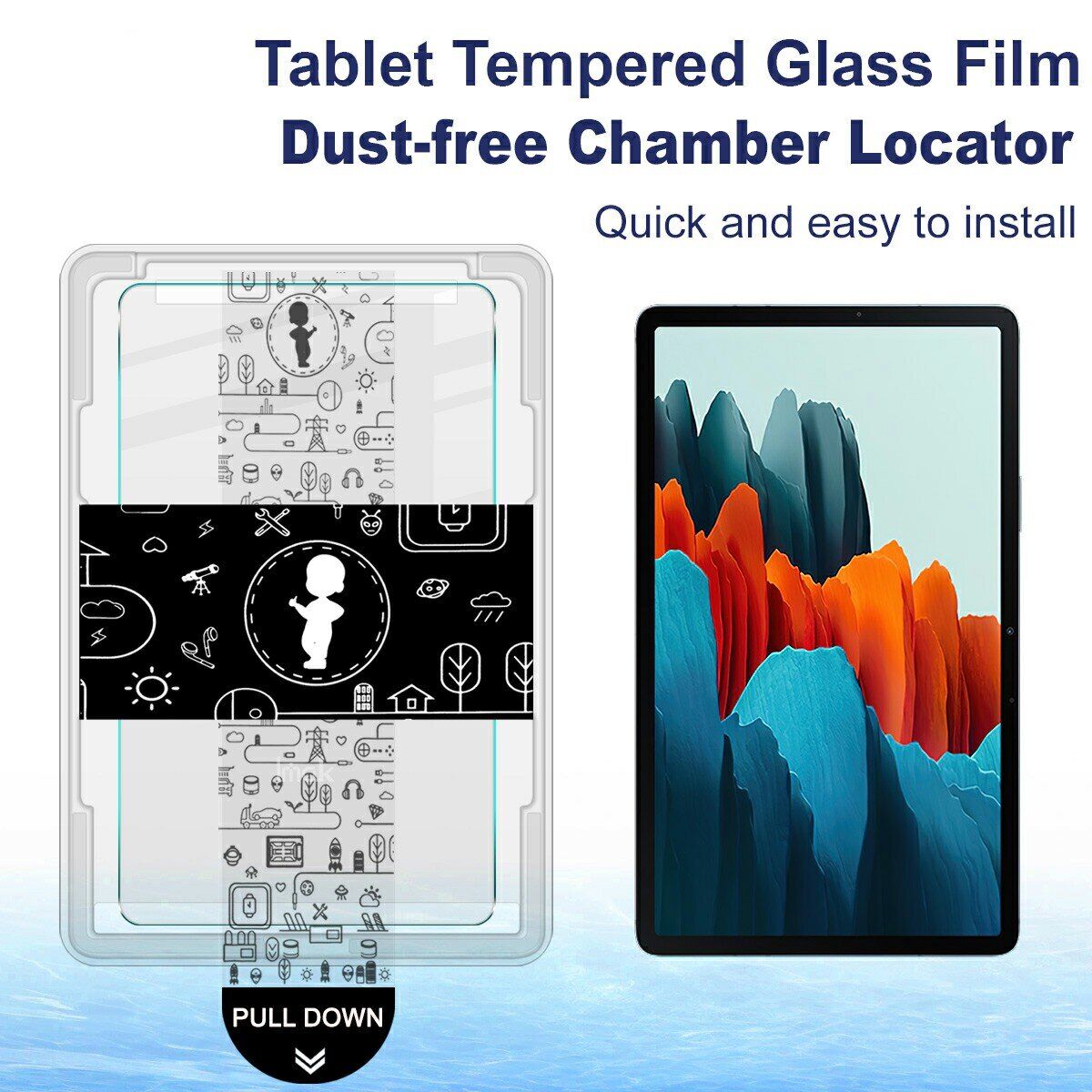 Защитное стекло IMAK H Install Glass для Samsung Galaxy Tab S7 (T870/875). Фото 3 Защитное стекло IMAK H Install Glass для Samsung Galaxy Tab S7 (T870/875) (250161). Фото 3 из 9