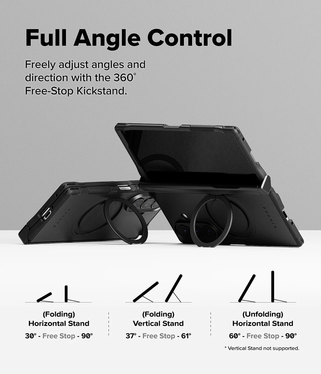 Защитный чехол Ringke Alles Magnetic для Samsung Galaxy Fold 8 Ultra (8800380460492) - Black. Фото 8 Защитный чехол Ringke Alles Magnetic для Samsung Galaxy Fold 8 Ultra (8800380460492) - Black (424103B). Фото 8 из 24