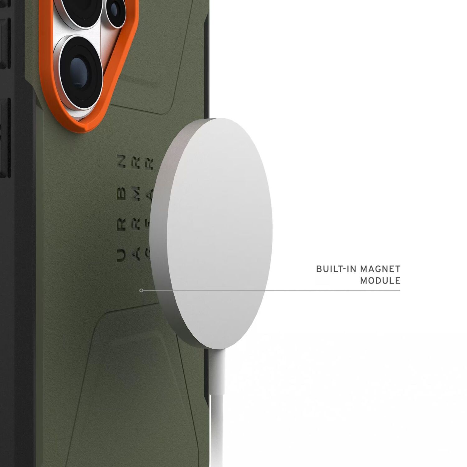 Защитный чехол URBAN ARMOR GEAR Civilian MagSafe для Samsung Galaxy S26 Ultra (S948) 214535114040 - Black. Фото 6 Защитный чехол URBAN ARMOR GEAR Civilian MagSafe для Samsung Galaxy S26 Ultra (S948) 214535114040 - Black (408572B). Фото 6 из 12