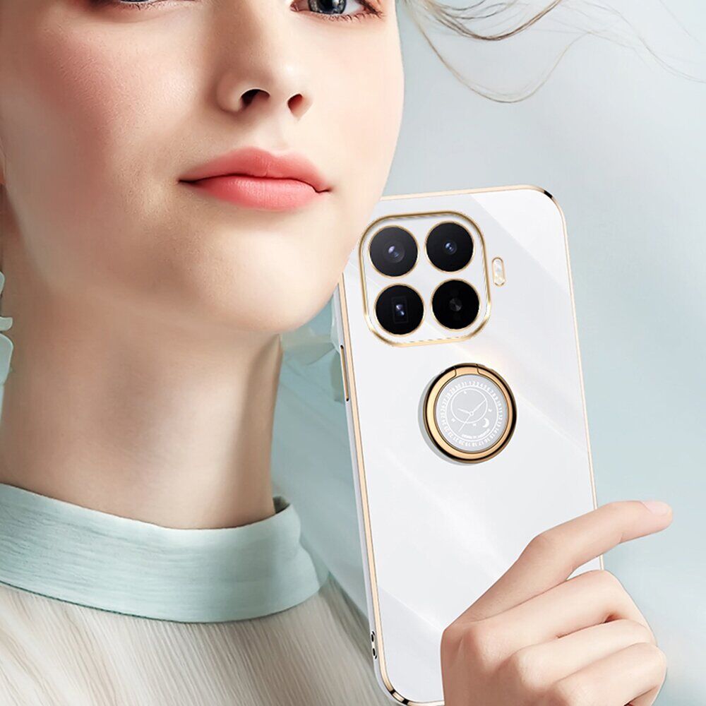 Захисний чохол XINLI Porcelain Ring для Xiaomi 17T Pro - White. Фото 3 Захисний чохол XINLI Porcelain Ring для Xiaomi 17T Pro - White (422357W). Фото 3 з 6
