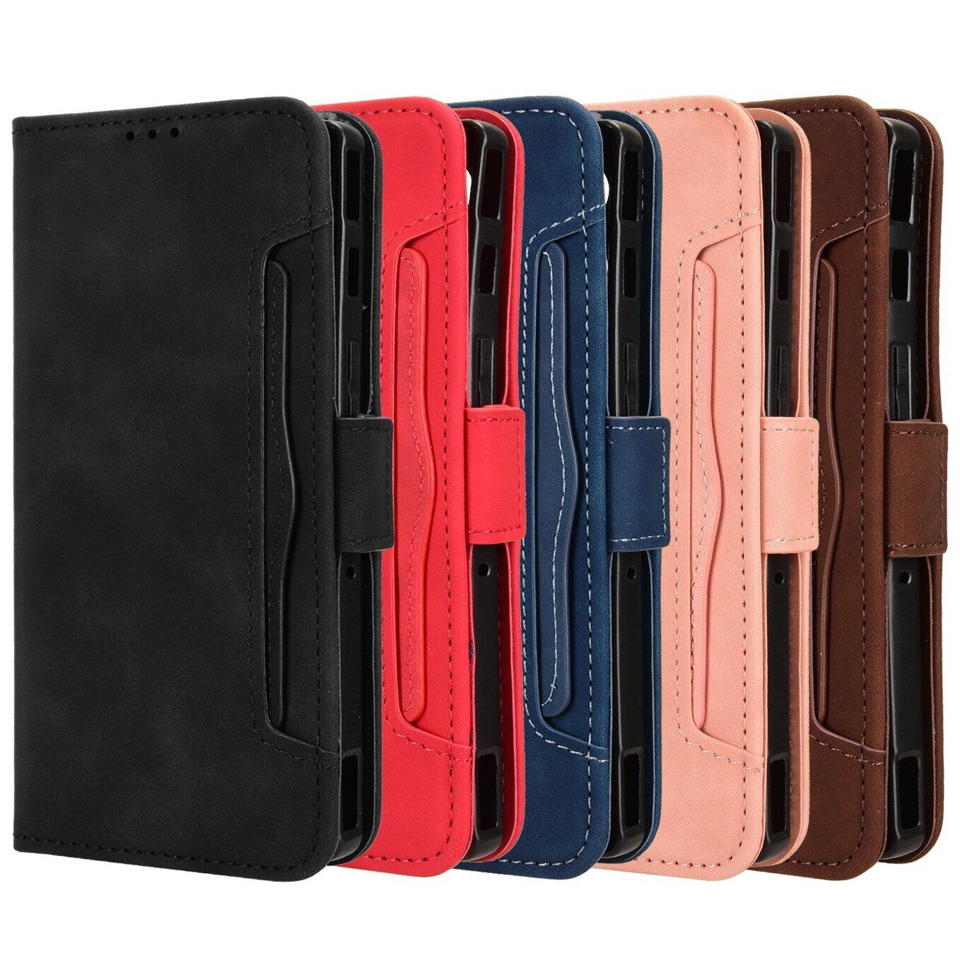 Чехол-книжка с карманами Deexe Wallet Stand для ZTE Nubia Red Magic 11 Air - Black. Фото 8 Чехол-книжка с карманами Deexe Wallet Stand для ZTE Nubia Red Magic 11 Air - Black (423107B). Фото 8 из 16