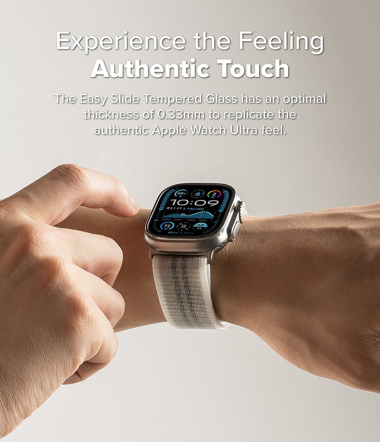 Комплект защитных стекол (2шт) Ringke Easy Slide Tempered Glass (FW) для Apple Watch Ultra 3 / Ultra 2 / Ultra (49mm) 8800274963887. Фото 8 Комплект защитных стекол (2шт) Ringke Easy Slide Tempered Glass (FW) для Apple Watch Ultra 3 / Ultra 2 / Ultra (49mm) 8800274963887 (304652). Фото 8 из 15