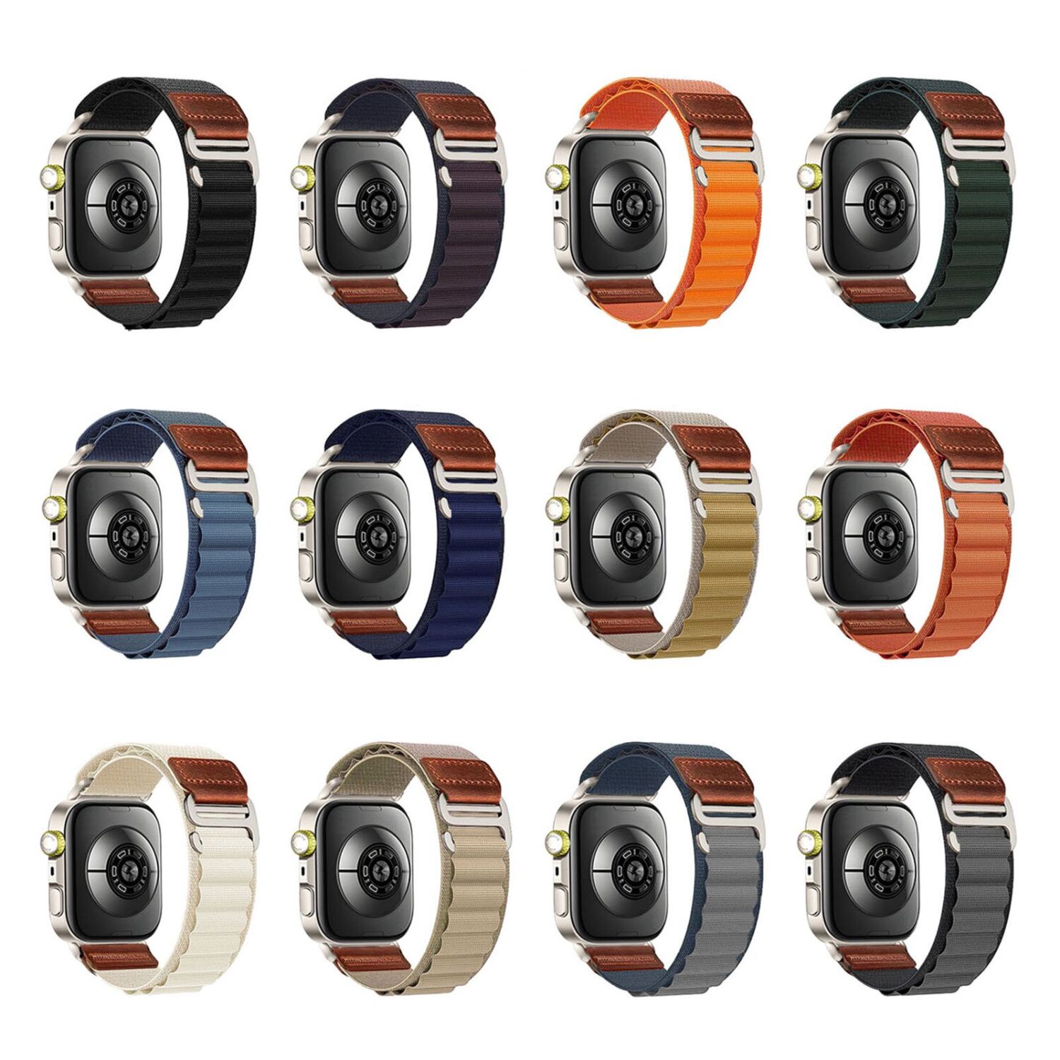 Ремінець Deexe Nylon Leather для Huawei Watch 5 / Fit 5 Pro / Fit 4 / Fit 4 Pro / Fit 3 - Dark Green. Фото 2 Ремінець Deexe Nylon Leather для Huawei Watch 5 / Fit 5 Pro / Fit 4 / Fit 4 Pro / Fit 3 - Dark Green (423701DG). Фото 2 з 7