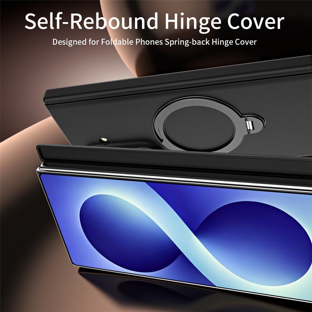 Защитный чехол Reframe Rotating Kickstand Case для Samsung Galaxy Fold 8 Ultra - Black. Фото 7 Защитный чехол Reframe Rotating Kickstand Case для Samsung Galaxy Fold 8 Ultra - Black (424022B). Фото 7 из 8