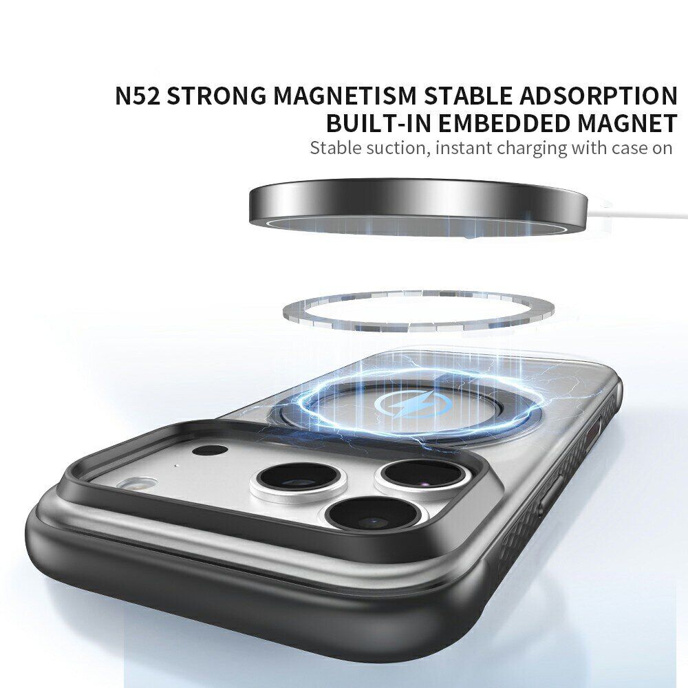 Защитный чехол ZGA Frost Ring Stand для Apple iPhone 18 Pro - Black. Фото 4 Защитный чехол ZGA Frost Ring Stand для Apple iPhone 18 Pro - Black (423690B). Фото 4 из 10