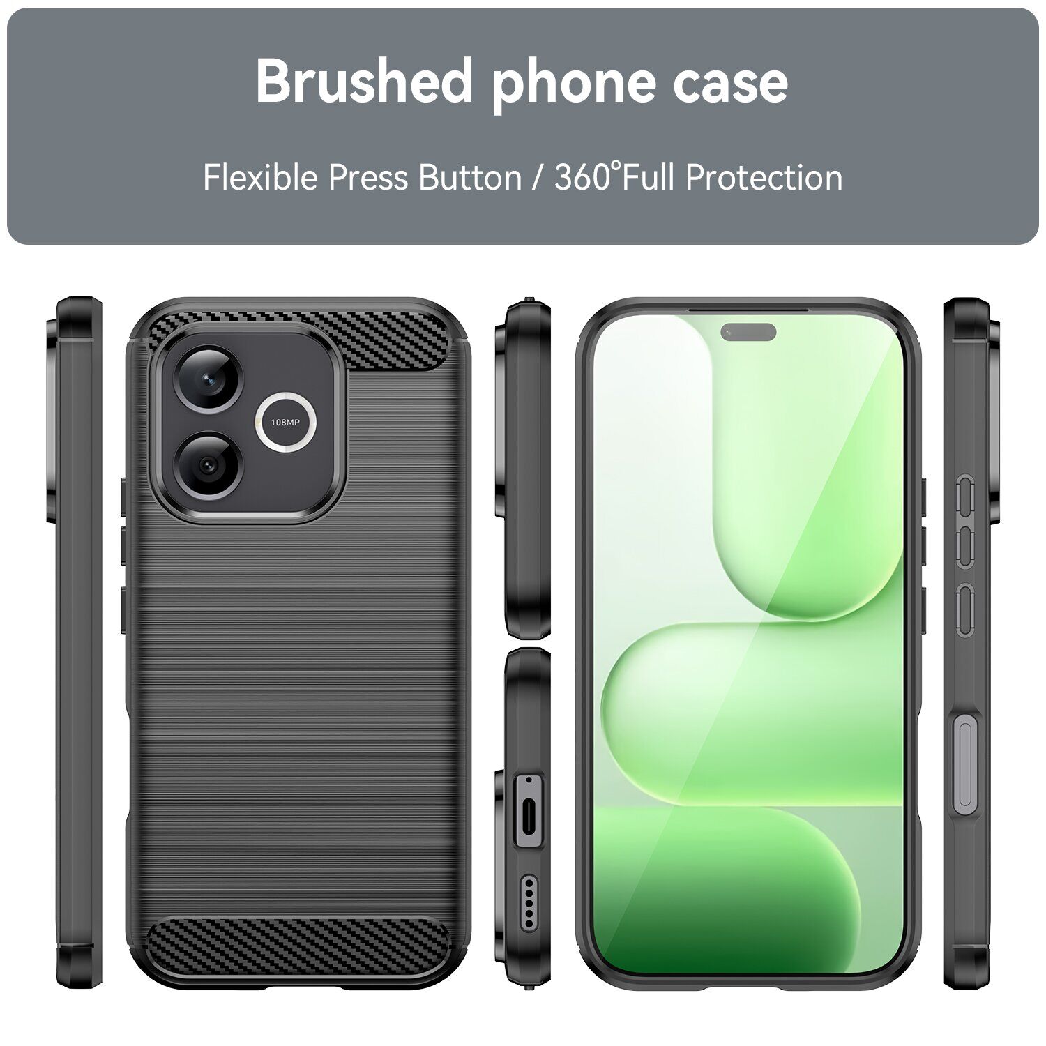 Силиконовый (TPU) чехол UniCase Carbon для Honor 600 Lite - Black. Фото 5 Силиконовый (TPU) чехол UniCase Carbon для Honor 600 Lite - Black (411806B). Фото 5 из 10
