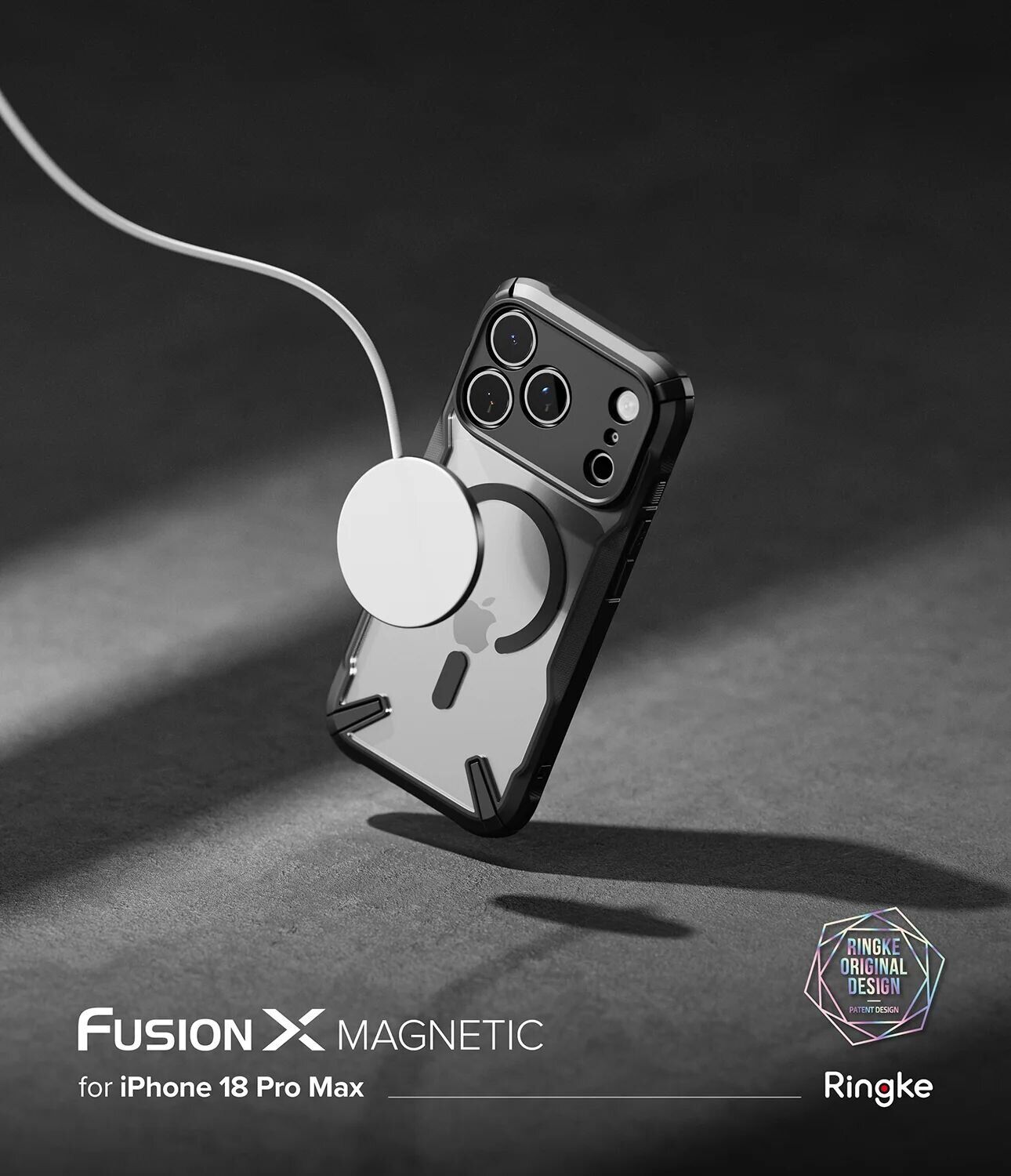 Защитный чехол Ringke Fusion X MagSafe для iPhone 18 Pro Max (8800380461758) - Black. Фото 6 Защитный чехол Ringke Fusion X MagSafe для iPhone 18 Pro Max (8800380461758) - Black (423983B). Фото 6 из 22