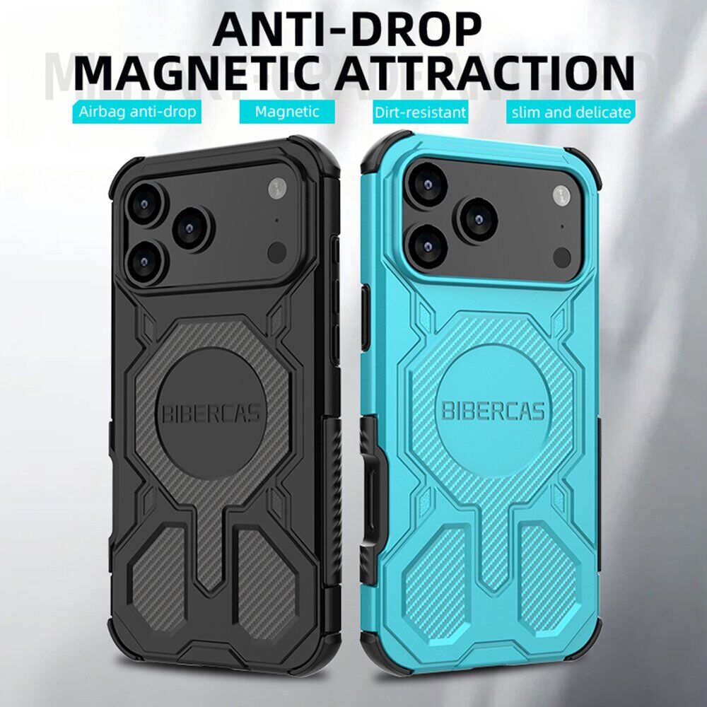 Захисний чохол Deexe Bibercas J-16 Series для iPhone 18 Pro Max / 17 Pro Max - Baby Blue. Фото 2 Захисний чохол Deexe Bibercas J-16 Series для iPhone 18 Pro Max / 17 Pro Max - Baby Blue (423819TT). Фото 2 з 7