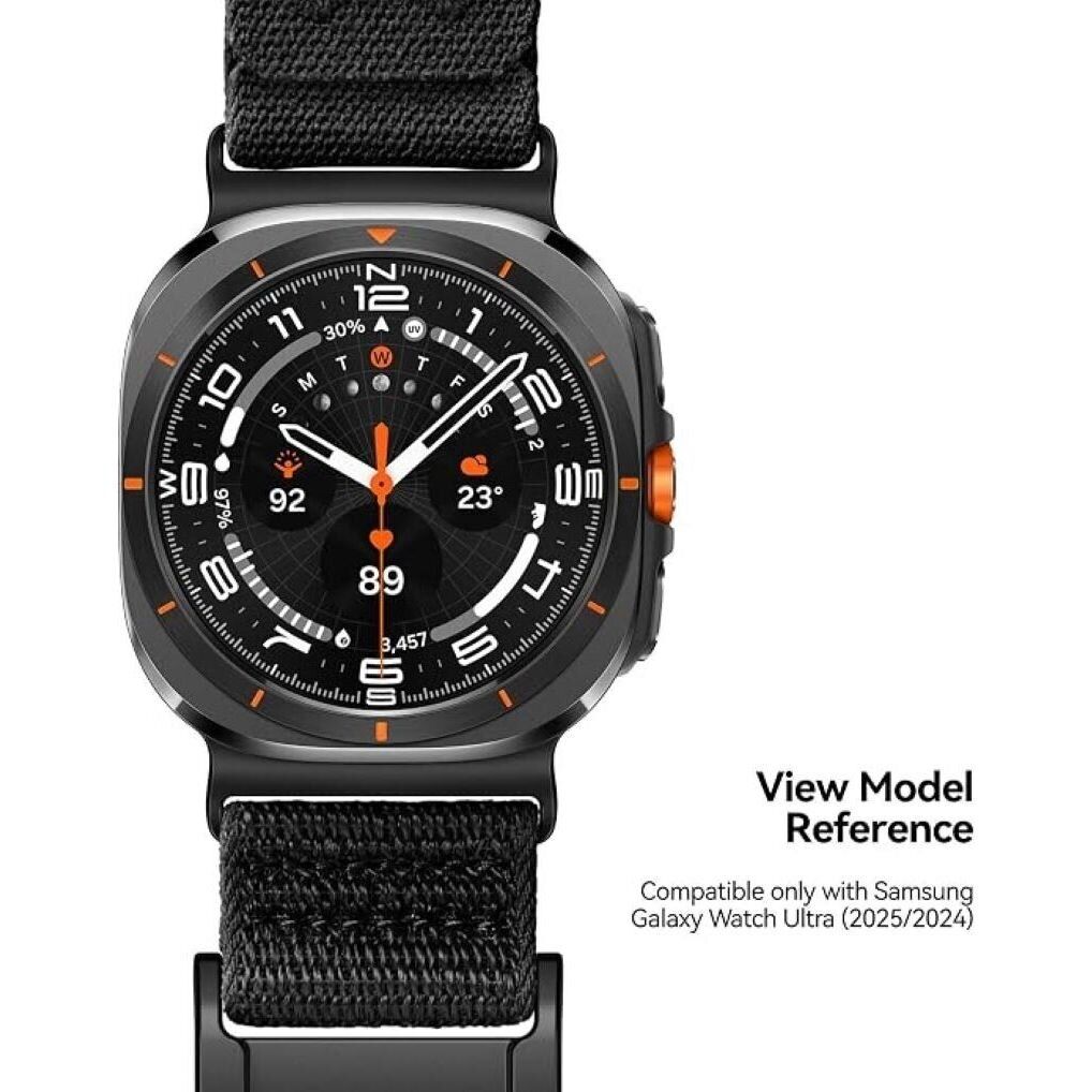 Ремінець AULUMU CS03 Titanium Mag Buckle Quick-Release Band для Samsung Galaxy Watch Ultra 2 / Ultra / Ultra (2025) - Black. Фото 5 Ремінець AULUMU CS03 Titanium Mag Buckle Quick-Release Band для Samsung Galaxy Watch Ultra 2 / Ultra / Ultra (2025) - Black (427020B). Фото 5 з 12