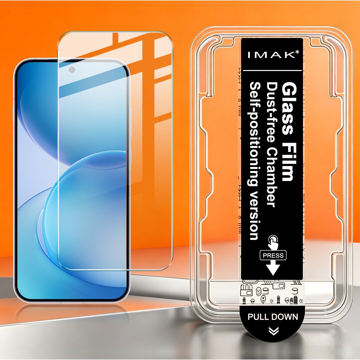 Защитное стекло IMAK H Install Screen Guard для OPPO Reno 16 / 16 Pro. Фото 4 Защитное стекло IMAK H Install Screen Guard для OPPO Reno 16 / 16 Pro (413227). Фото 4 из 12