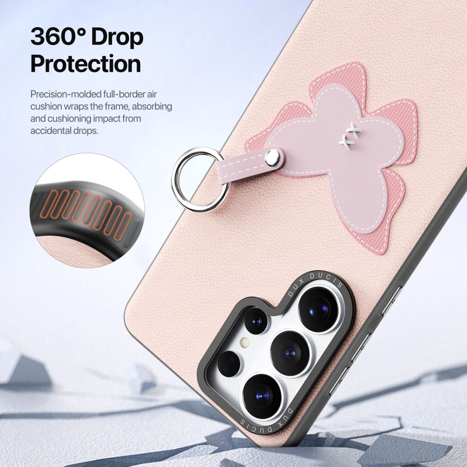 Захисний чохол DUX DUCIS Luvy Series для Samsung Galaxy S26 Ultra - Blue. Фото 10 Захисний чохол DUX DUCIS Luvy Series для Samsung Galaxy S26 Ultra - Blue (404447L). Фото 10 з 13