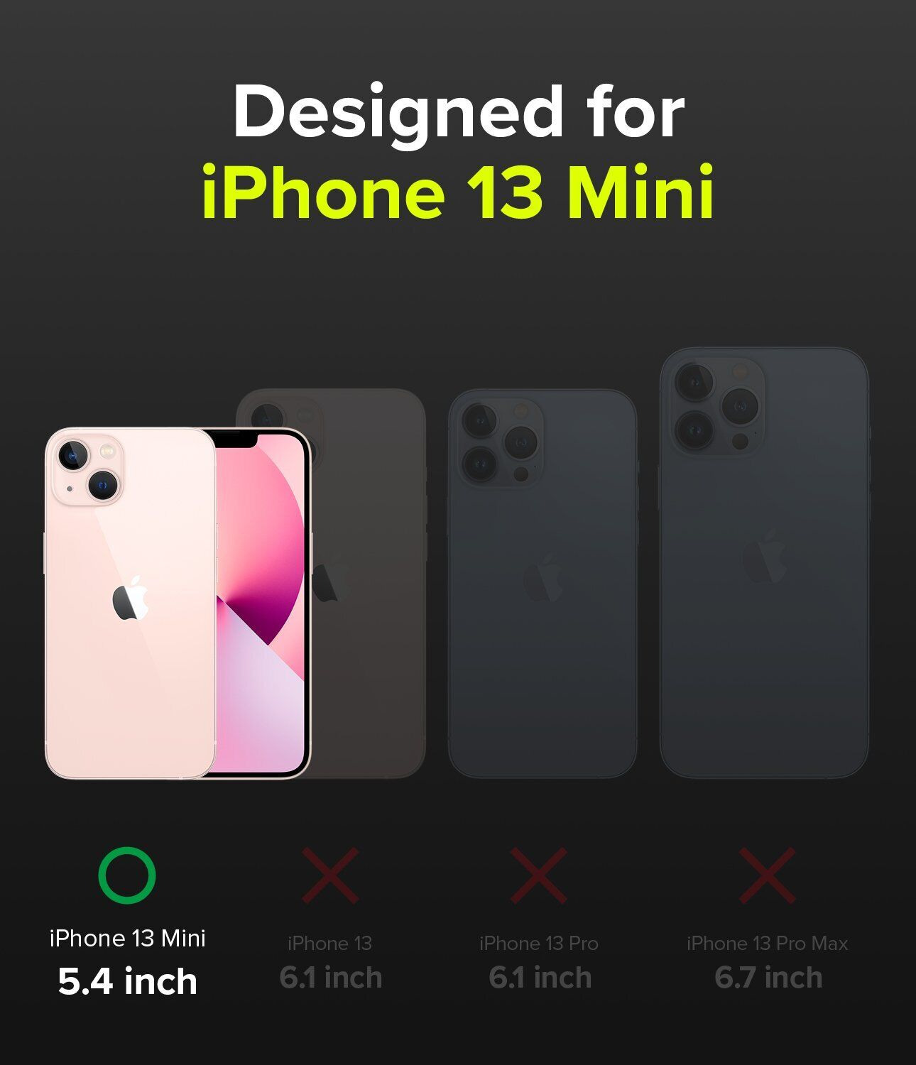 Защитный чехол RINGKE Air S для iPhone 13 mini - Black. Фото 3 Защитный чехол RINGKE Air S для iPhone 13 mini - Black (291900B). Фото 3 из 9