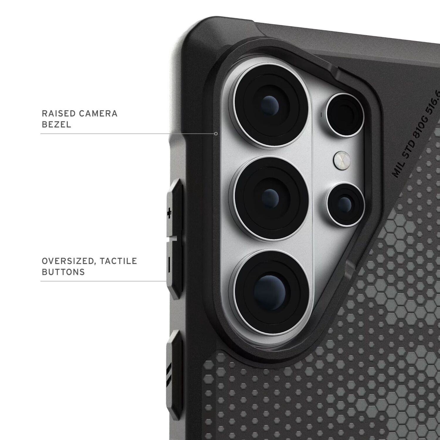 Защитный чехол URBAN ARMOR GEAR Metropolis LT MagSafe для Samsung Galaxy S26 Ultra (S948) 214529113234 - Micro Hex Camo Graphite. Фото 7 Защитный чехол URBAN ARMOR GEAR Metropolis LT MagSafe для Samsung Galaxy S26 Ultra (S948) 214529113234 - Micro Hex Camo Graphite (408573H). Фото 7 из 12