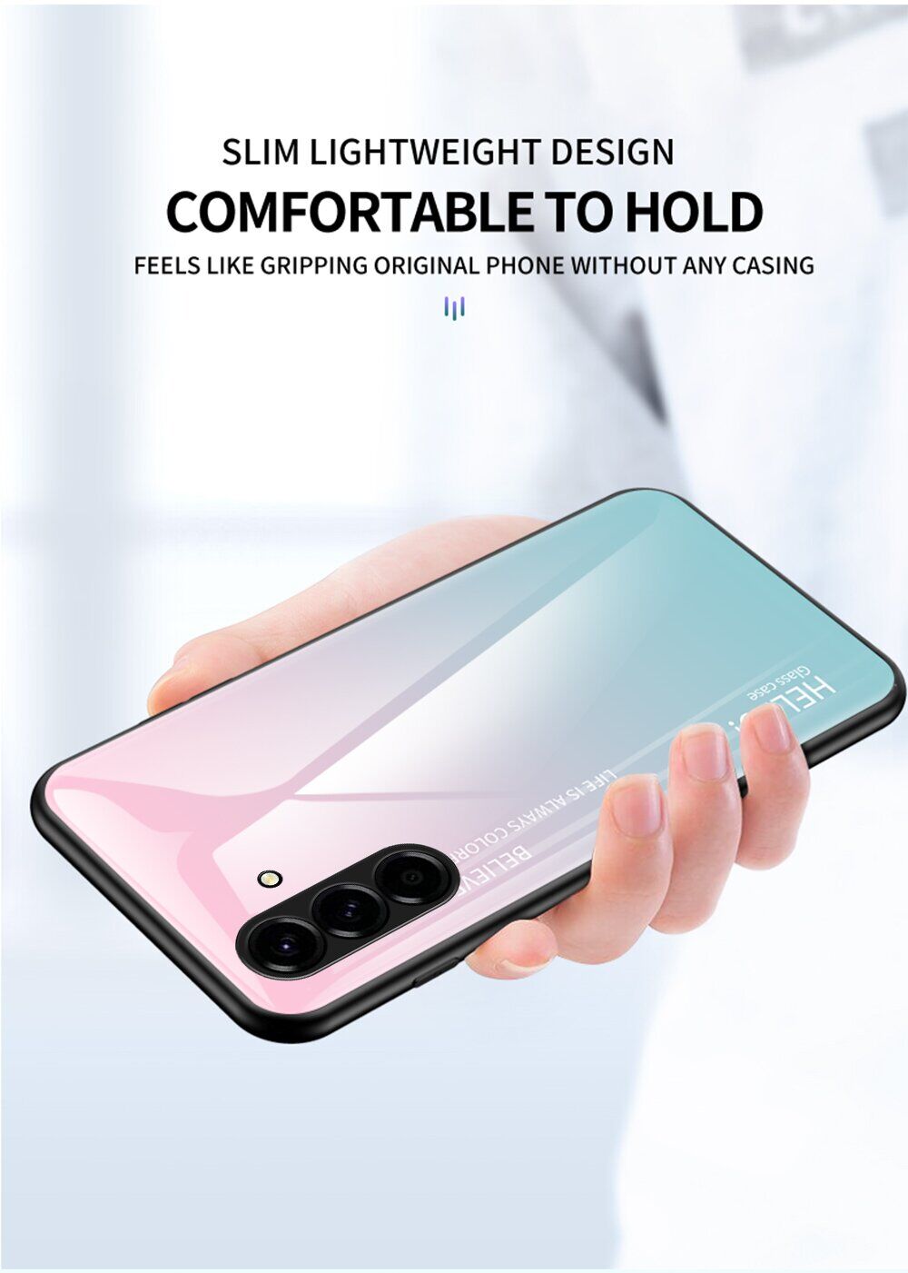 Защитный чехол Deexe Gradient Color для Samsung Galaxy A27 (A276) - Yellow. Фото 5 Защитный чехол Deexe Gradient Color для Samsung Galaxy A27 (A276) - Yellow (408603Y). Фото 5 из 11