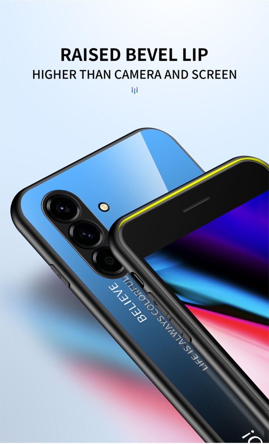 Защитный чехол Deexe Gradient Color для Samsung Galaxy A27 (A276) - Yellow. Фото 8 Защитный чехол Deexe Gradient Color для Samsung Galaxy A27 (A276) - Yellow (408603Y). Фото 8 из 11