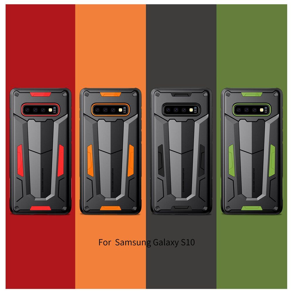 Защитный чехол NILLKIN Defender II для Samsung Galaxy S10 (G973) - Orange. Фото 6 Защитный чехол NILLKIN Defender II для Samsung Galaxy S10 (G973) - Orange (216654O). Фото 6 из 15