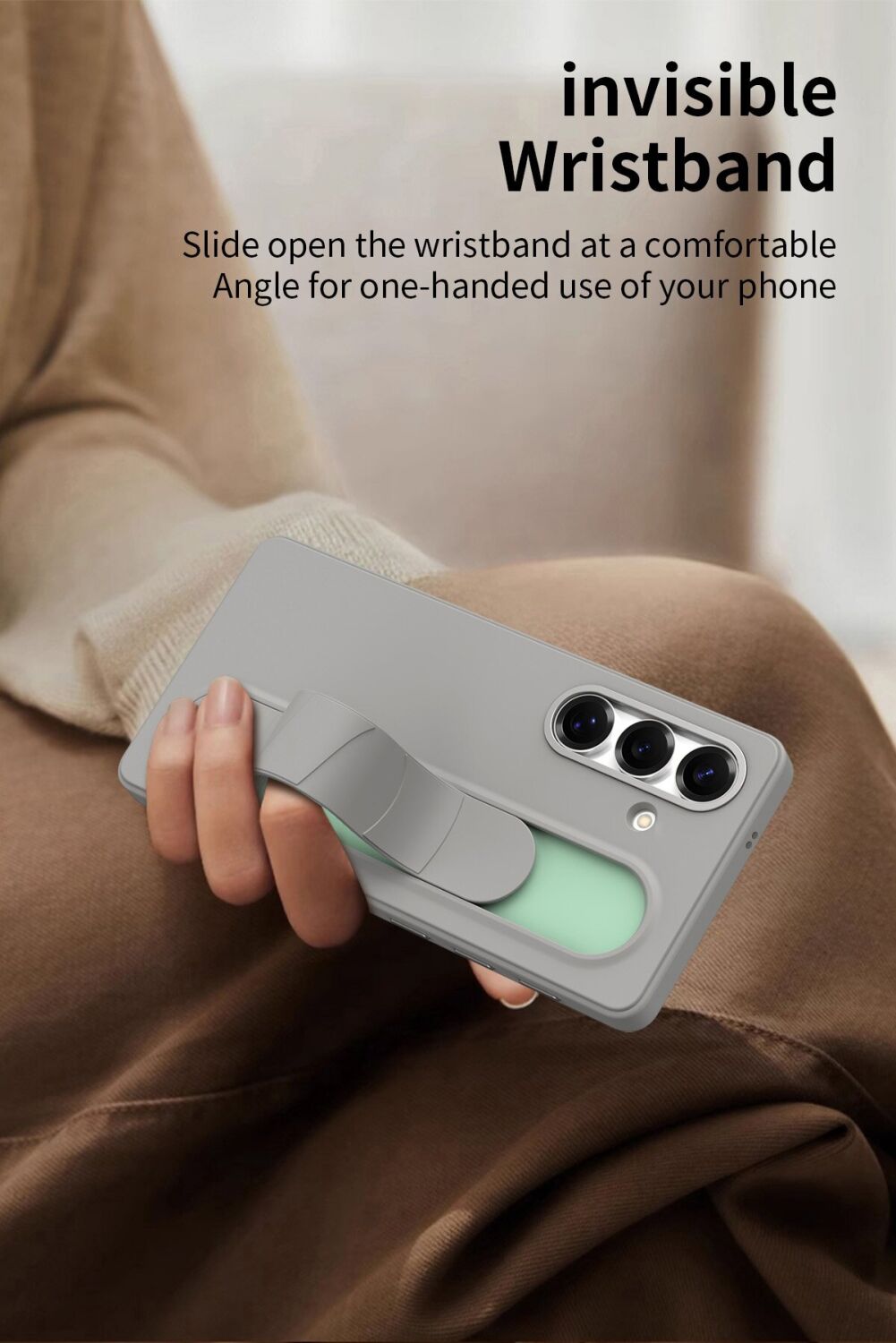 Защитный чехол Reframe Standing Grip для Samsung Galaxy S24 Plus (S926) - Sapphire. Фото 3 Защитный чехол Reframe Standing Grip для Samsung Galaxy S24 Plus (S926) - Sapphire (347075DB). Фото 3 из 13