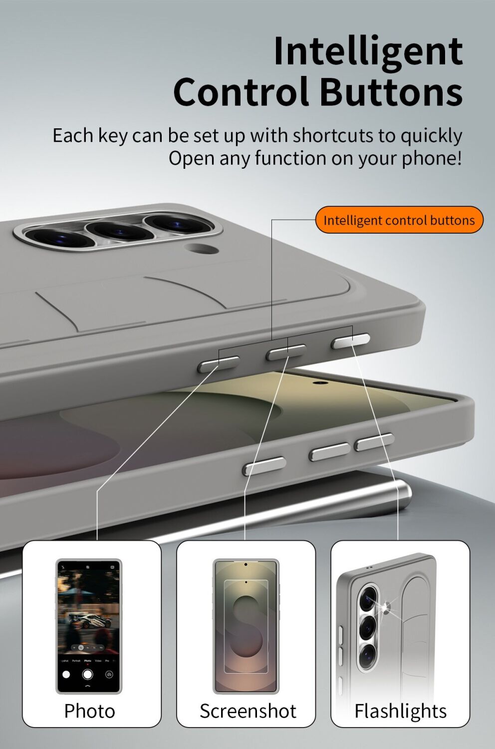 Защитный чехол Reframe Standing Grip для Samsung Galaxy S24 Plus (S926) - Sapphire. Фото 9 Защитный чехол Reframe Standing Grip для Samsung Galaxy S24 Plus (S926) - Sapphire (347075DB). Фото 9 из 13