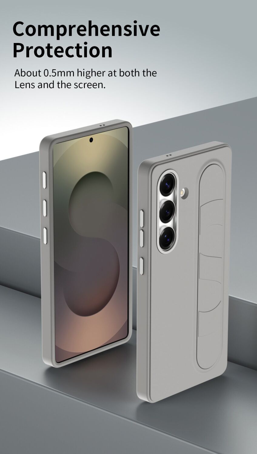 Защитный чехол Reframe Standing Grip для Samsung Galaxy S24 Plus (S926) - Sapphire. Фото 7 Защитный чехол Reframe Standing Grip для Samsung Galaxy S24 Plus (S926) - Sapphire (347075DB). Фото 7 из 13