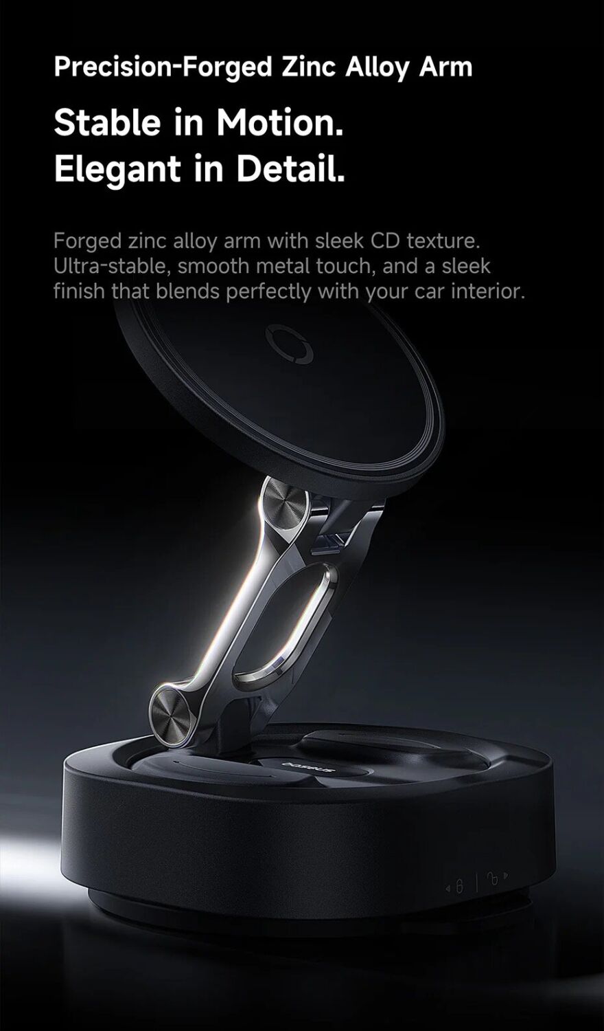 Автомобильный держатель Baseus PrimeTrip VC3 Flex Suction Type Car Mount (C0013R00) - Black. Фото 24 Автомобильный держатель Baseus PrimeTrip VC3 Flex Suction Type Car Mount (C0013R00) - Black (982718B). Фото 24 из 31