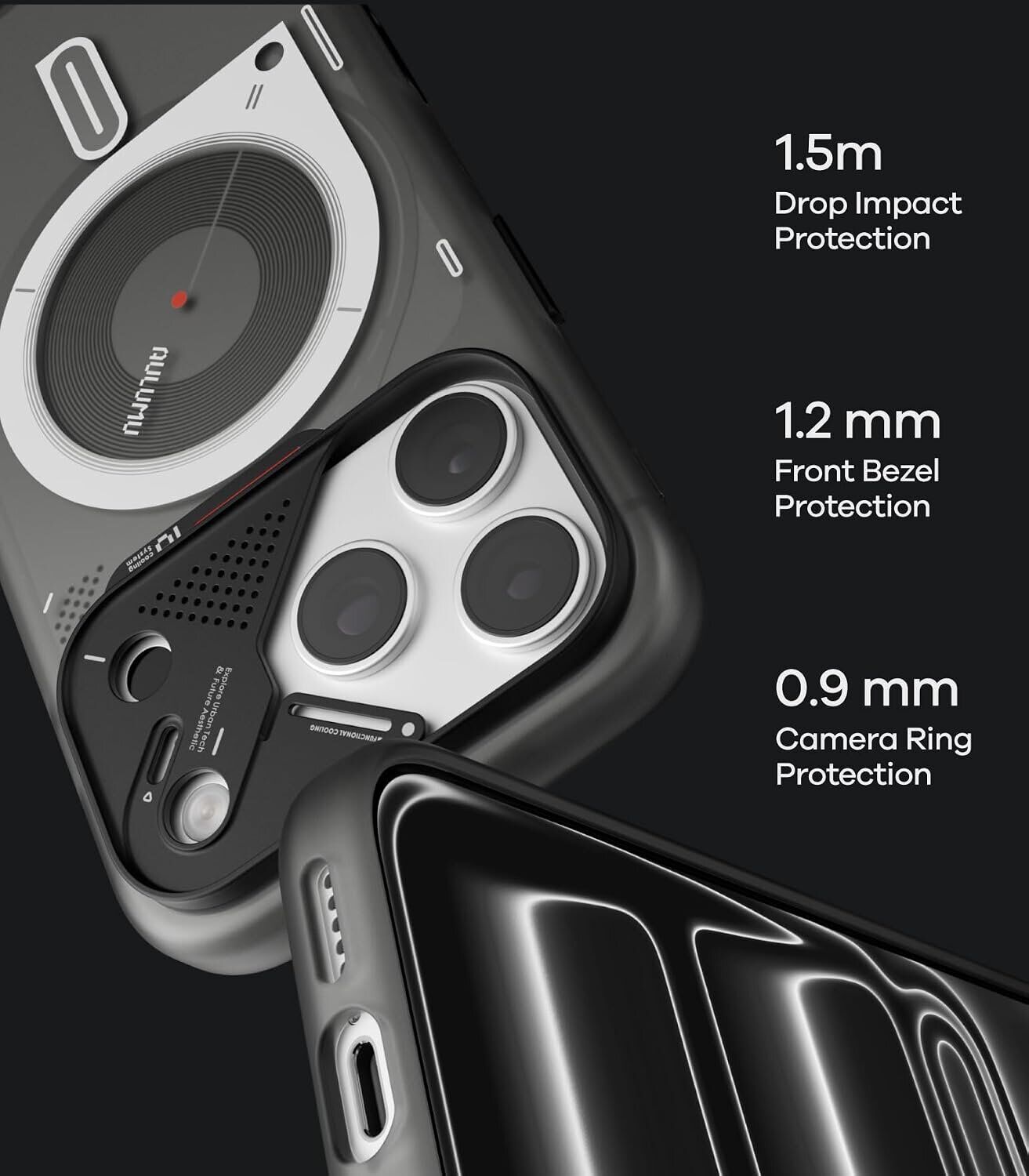 Защитный чехол AULUMU Hyper Frosted Case для iPhone 18 Pro Max / 17 Pro Max - White. Фото 7 Защитный чехол AULUMU Hyper Frosted Case для iPhone 18 Pro Max / 17 Pro Max - White (423922W). Фото 7 из 11