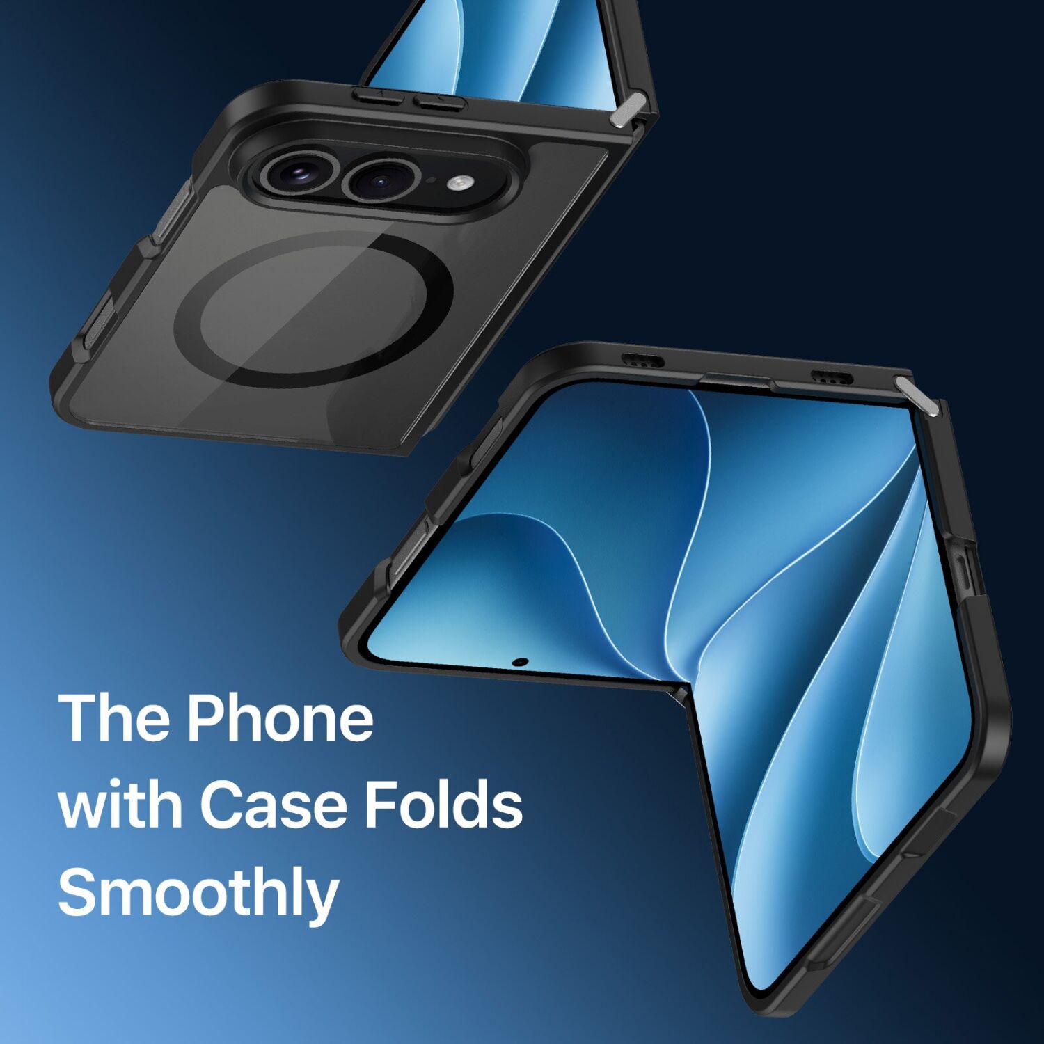 Защитный чехол Dux Ducis Aimo Series (Clear) Magnetic (FF) для iPhone Duo - Black. Фото 10 Защитный чехол Dux Ducis Aimo Series (Clear) Magnetic (FF) для iPhone Duo - Black (435002B). Фото 10 из 11
