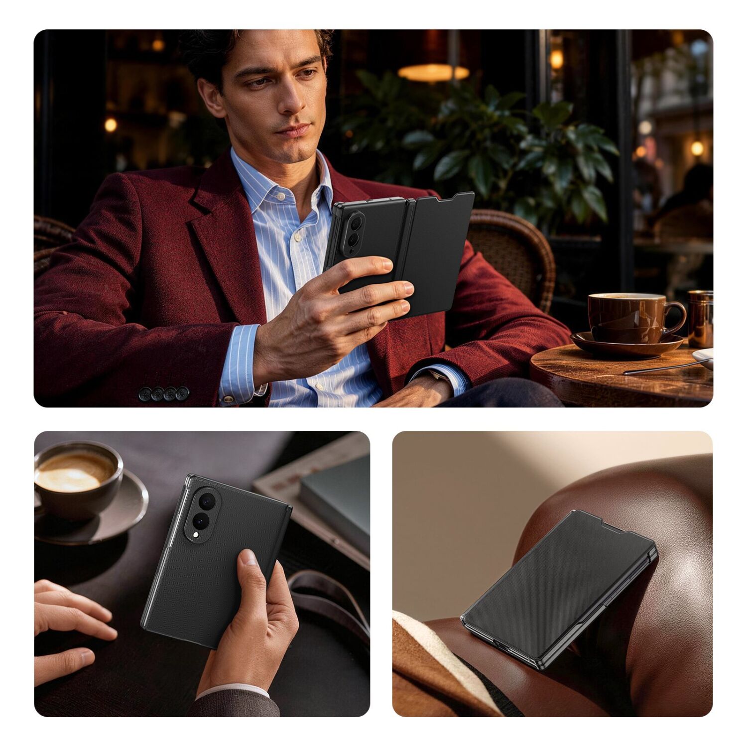 Захисний чохол Dux Ducis Fort Series для Samsung Galaxy Fold 8 - Blue. Фото 6 Захисний чохол Dux Ducis Fort Series для Samsung Galaxy Fold 8 - Blue (424519L). Фото 6 з 12