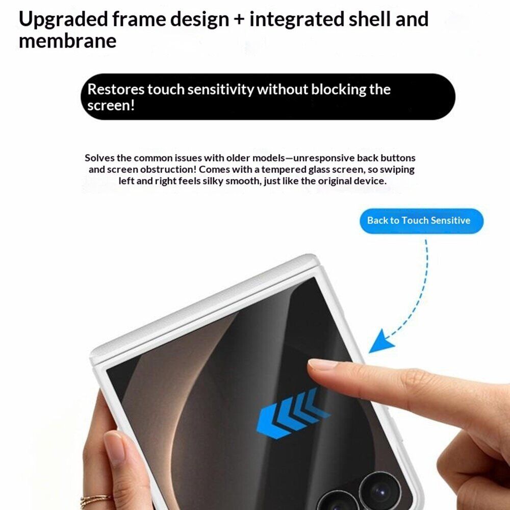 Защитный чехол GKK Magnetic Matte Case для Samsung Galaxy Flip 8 - White. Фото 4 Защитный чехол GKK Magnetic Matte Case для Samsung Galaxy Flip 8 - White (423525W). Фото 4 из 5