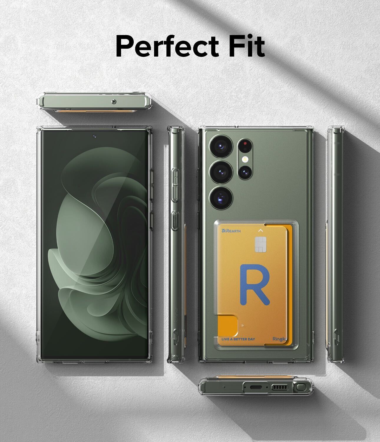 Защитный чехол Ringke Fusion Card для Samsung Galaxy S23 Ultra (S918) 8809919301480 - Clear. Фото 14 Защитный чехол Ringke Fusion Card для Samsung Galaxy S23 Ultra (S918) 8809919301480 - Clear (321094C). Фото 14 из 18
