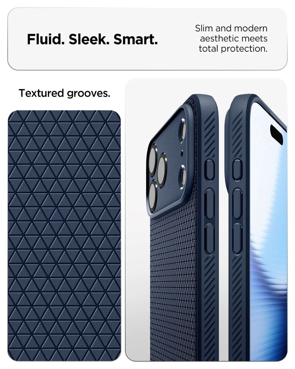 Защитный чехол Spigen Liquid Air для iPhone 18 Pro (ACS12151) - Abyss Green. Фото 7 Защитный чехол Spigen Liquid Air для iPhone 18 Pro (ACS12151) - Abyss Green (440100G). Фото 7 из 12