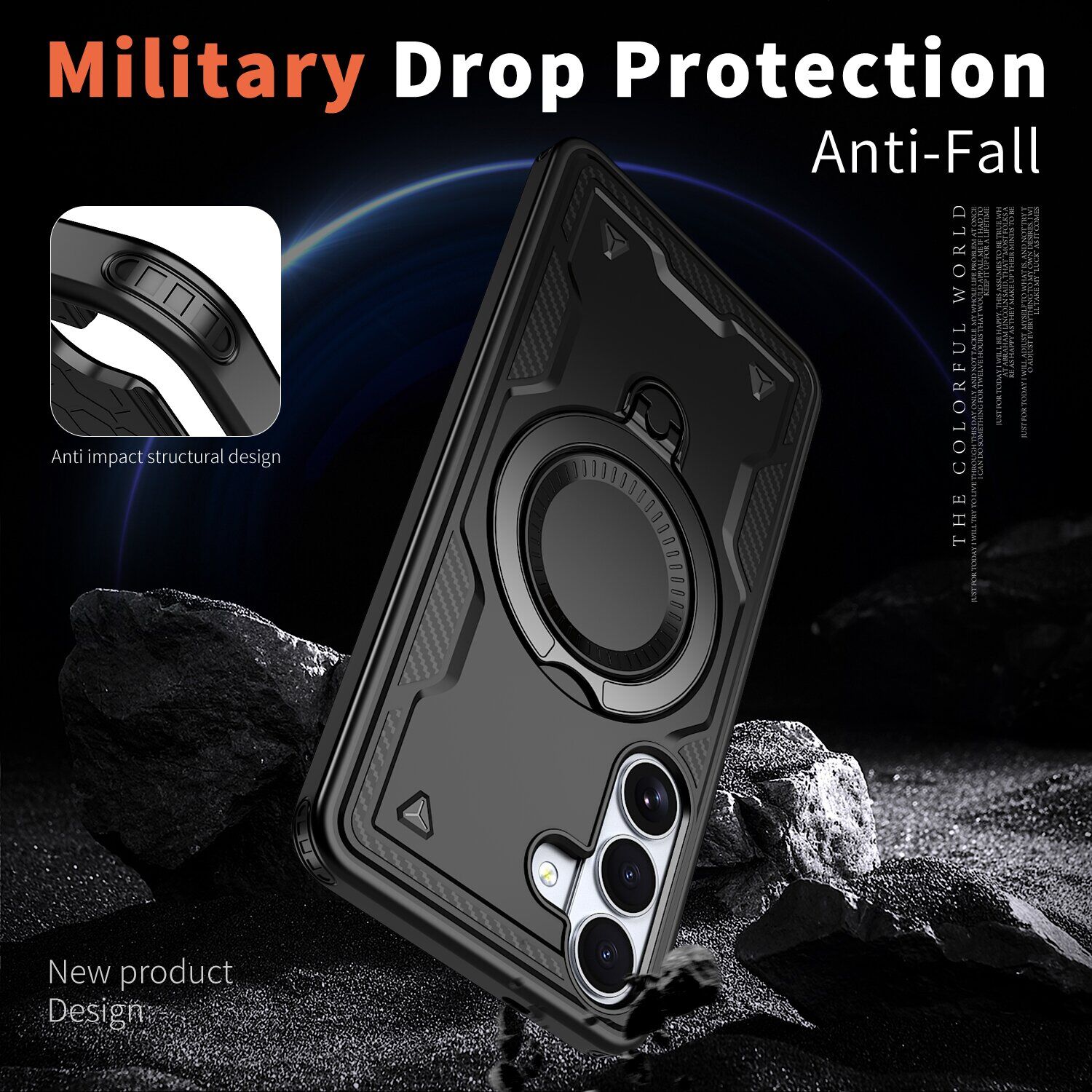 Защитный чехол UniCase Lander Armor для Samsung Galaxy S26 (S942) - Baby Blue. Фото 3 Защитный чехол UniCase Lander Armor для Samsung Galaxy S26 (S942) - Baby Blue (407230TT). Фото 3 из 5