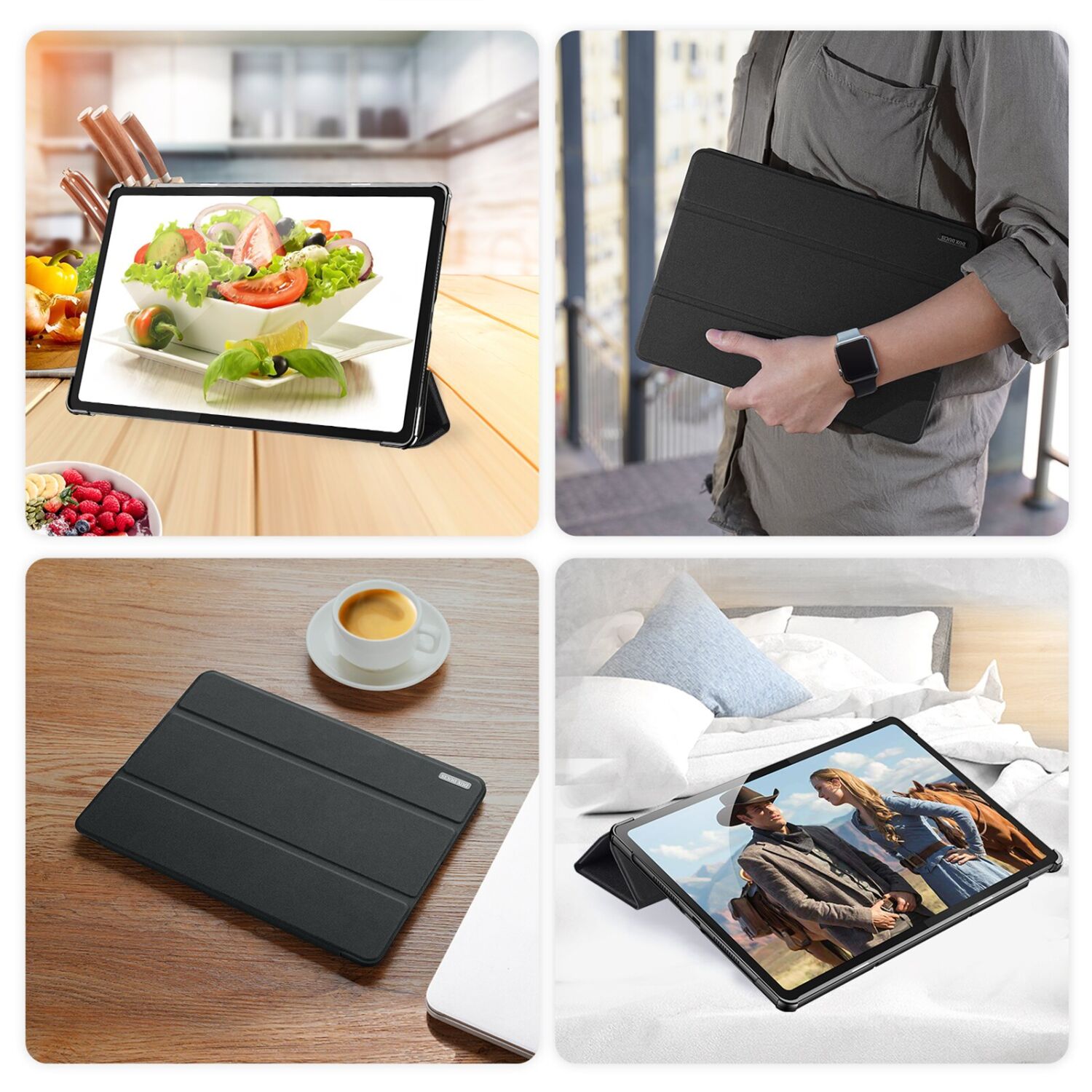 Чехол DUX DUCIS Domo Series для Lenovo Idea Tab Plus - Black. Фото 8 Чехол DUX DUCIS Domo Series для Lenovo Idea Tab Plus - Black (402207B). Фото 8 из 10