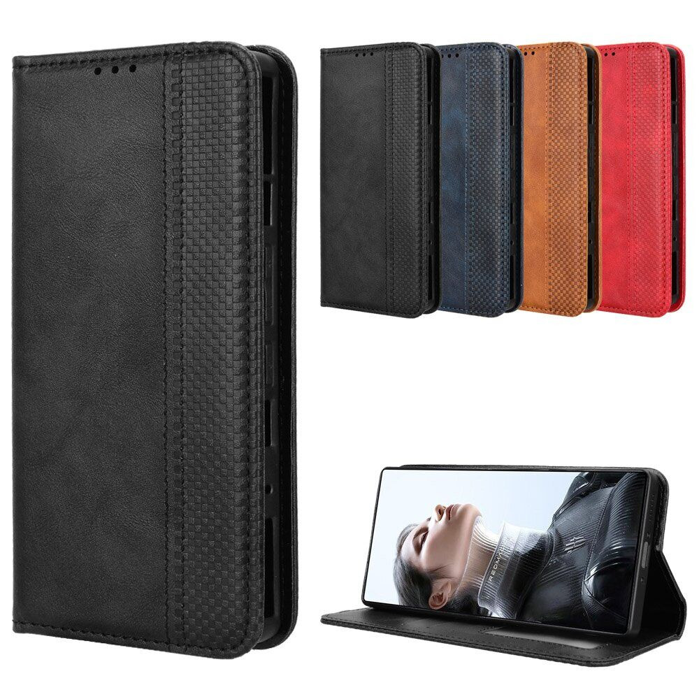 Чохол-книжка Deexe Retro Style для ZTE Nubia Red Magic 11 Pro - Blue. Фото 8 Чохол-книжка Deexe Retro Style для ZTE Nubia Red Magic 11 Pro - Blue (412206L). Фото 8 з 17