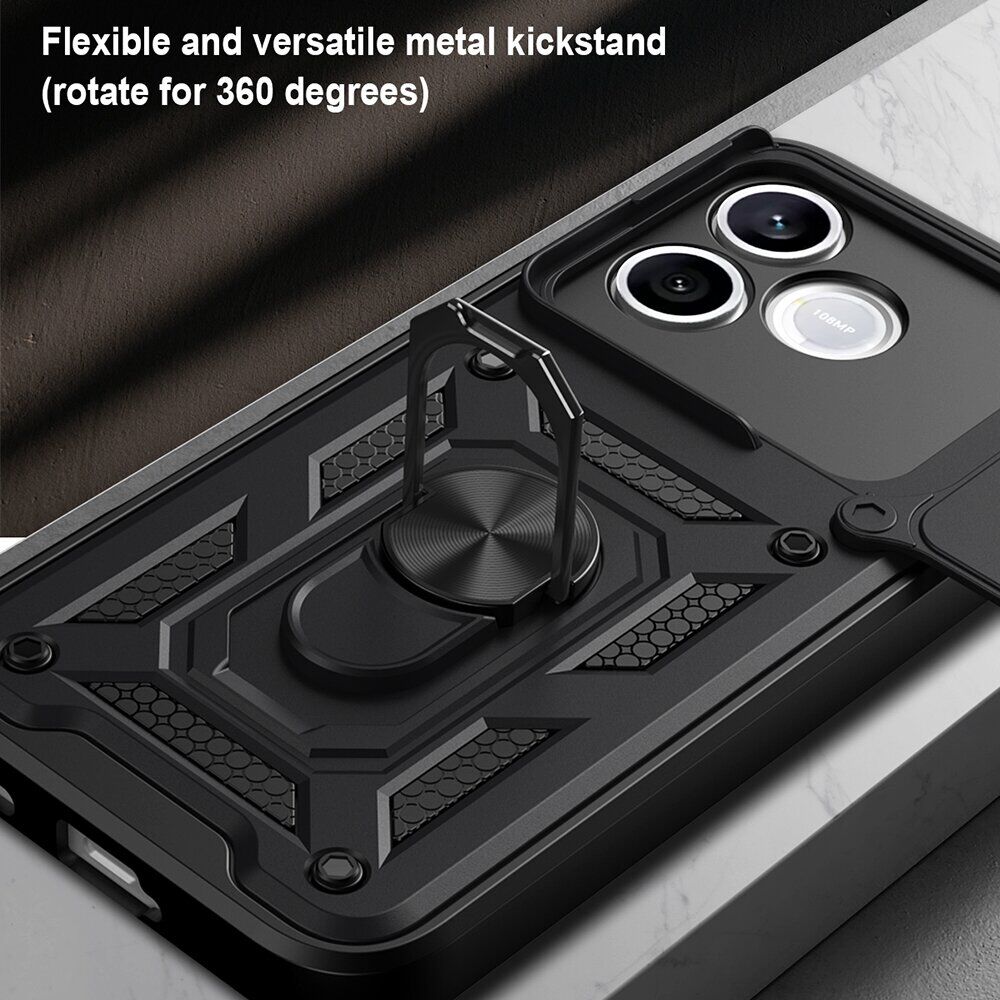 Чехол с защитой камеры Deexe Armor Shield для Honor 600 Lite - Black. Фото 8 Чехол с защитой камеры Deexe Armor Shield для Honor 600 Lite - Black (411816B). Фото 8 из 9