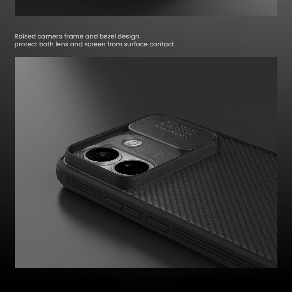 Чехол со шторкой для камеры NILLKIN CamShield Pro для Xiaomi Redmi Note 17 Pro Max - Transparent Black. Фото 9 Чехол со шторкой для камеры NILLKIN CamShield Pro для Xiaomi Redmi Note 17 Pro Max - Transparent Black (430521TB). Фото 9 из 14