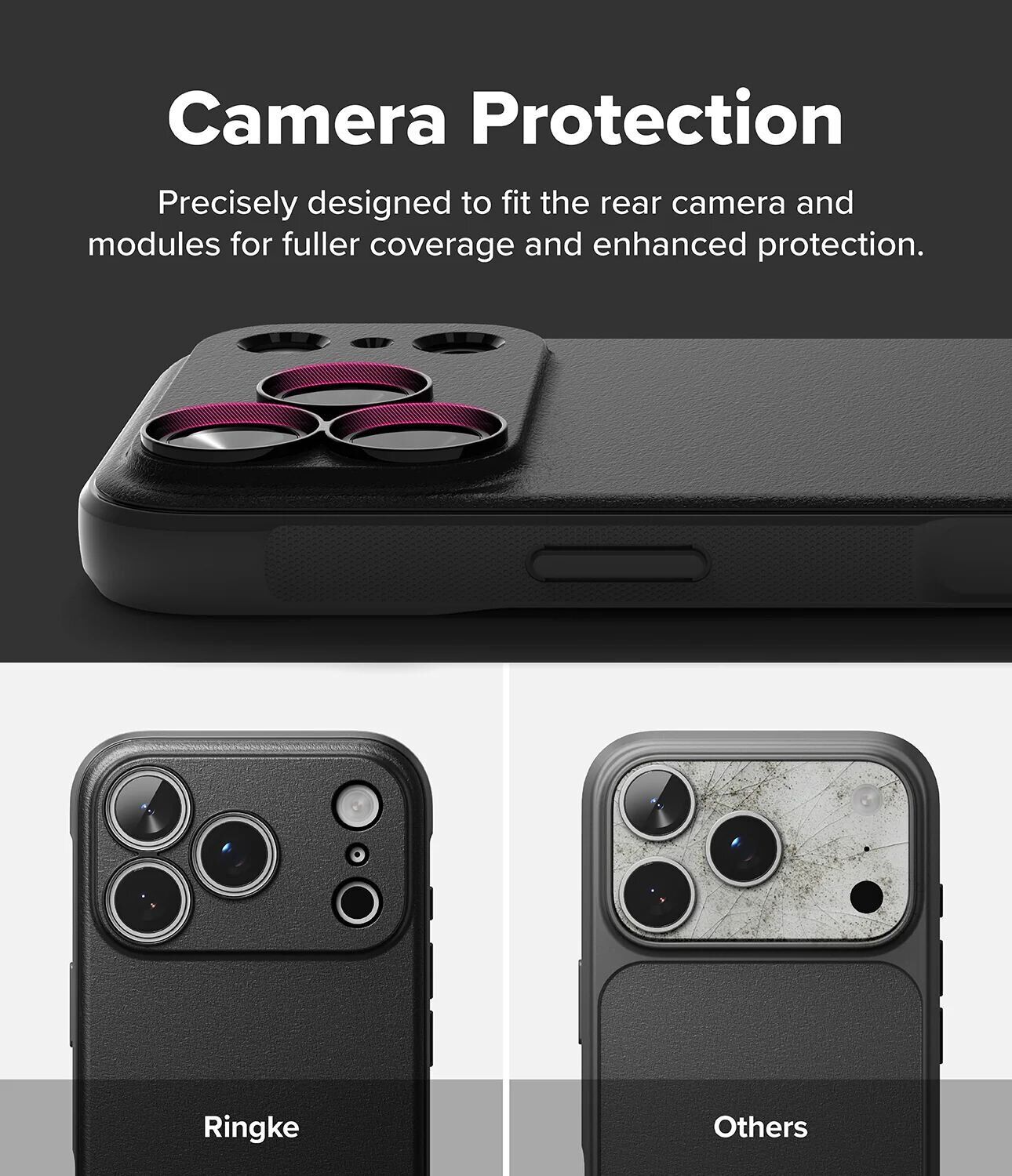 Защитный чехол Ringke Onyx Magnetic (FP) для iPhone 18 Pro Max (8800380461932) - Black. Фото 13 Защитный чехол Ringke Onyx Magnetic (FP) для iPhone 18 Pro Max (8800380461932) - Black (423985B). Фото 13 из 20