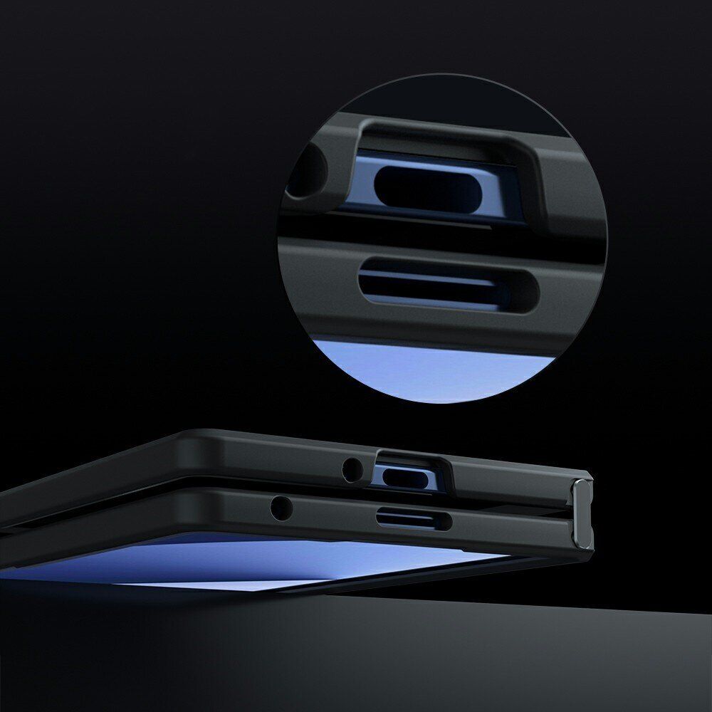 Защитный чехол Deexe Matte Skin with MagSafe для Samsung Galaxy Fold 8 Ultra - Black. Фото 8 Защитный чехол Deexe Matte Skin with MagSafe для Samsung Galaxy Fold 8 Ultra - Black (424024B). Фото 8 из 13